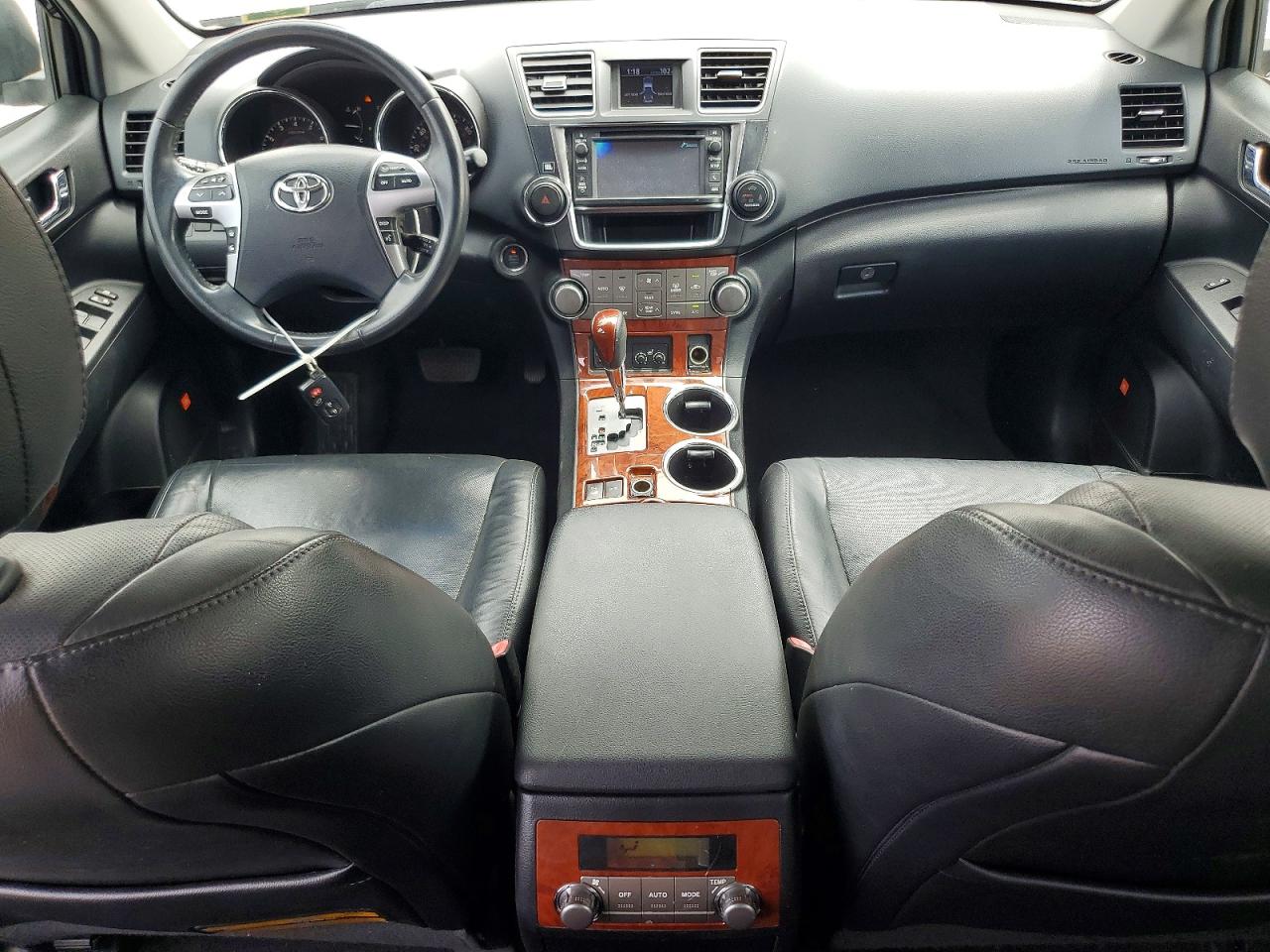 2013 Toyota Highlander Limited Blue vin: 5TDDK3EH3DS205052
