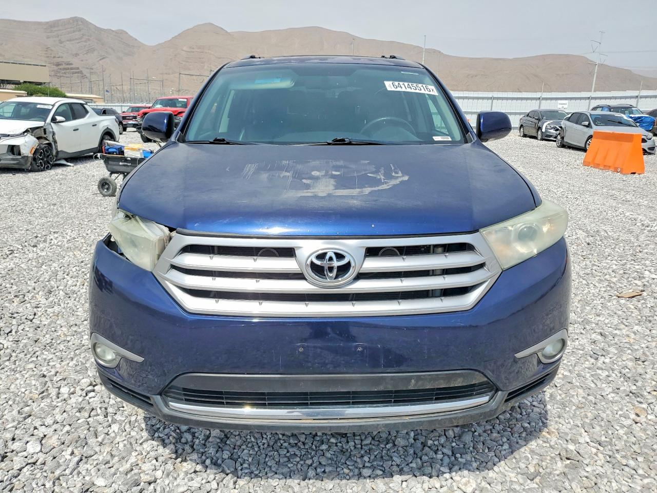 2013 Toyota Highlander Limited Blue vin: 5TDDK3EH3DS205052