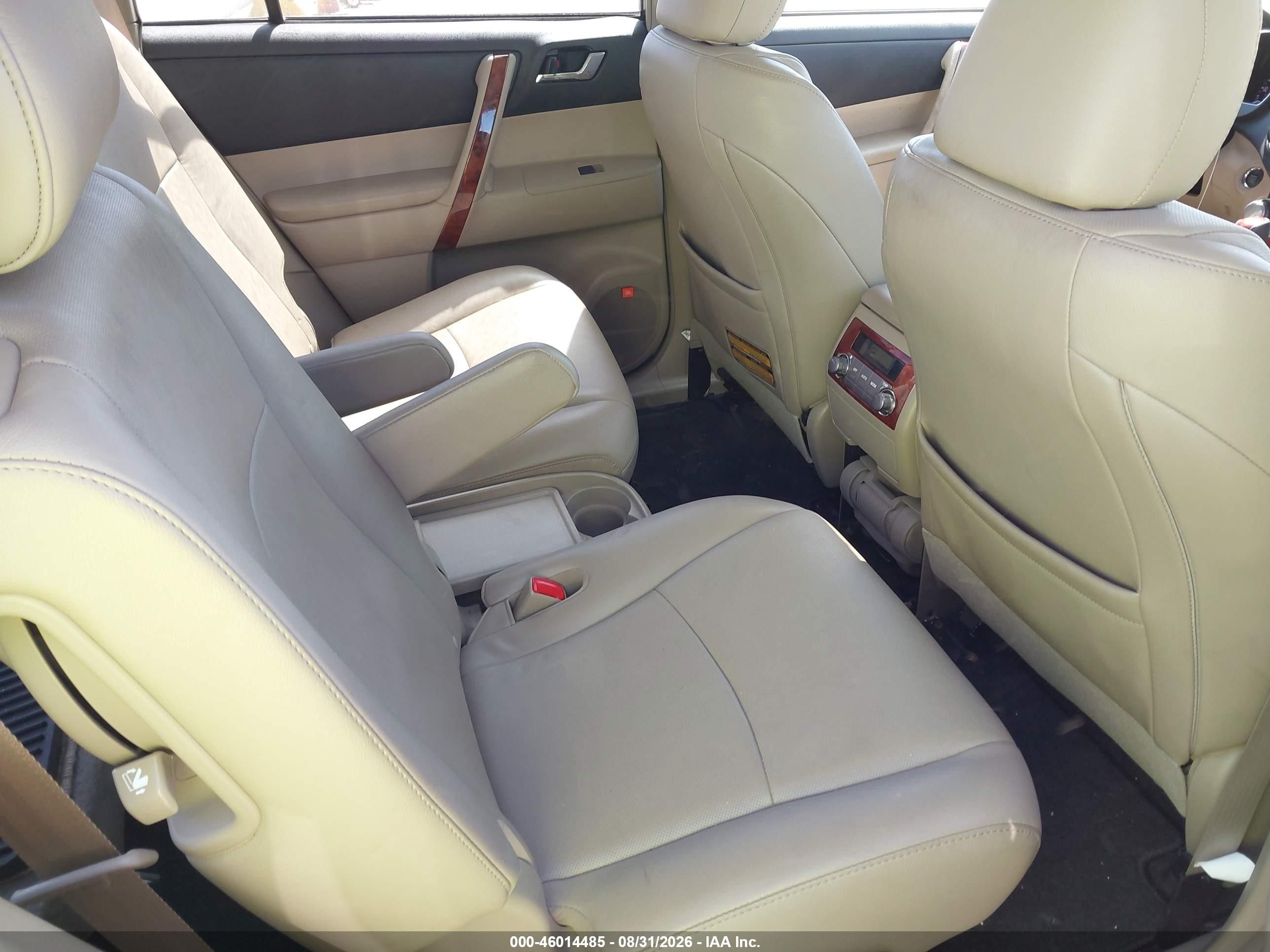 2013 Toyota Highlander Limited V6 Белый vin: 5TDDK3EH3DS259130