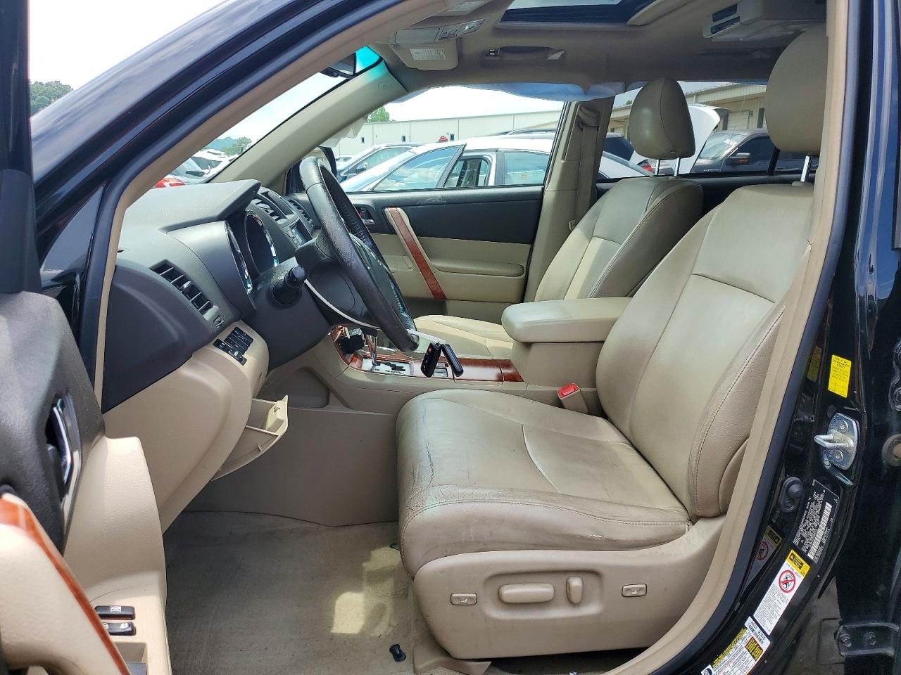 2010 Toyota Highlander Limited Black vin: 5TDDK3EH4AS002313