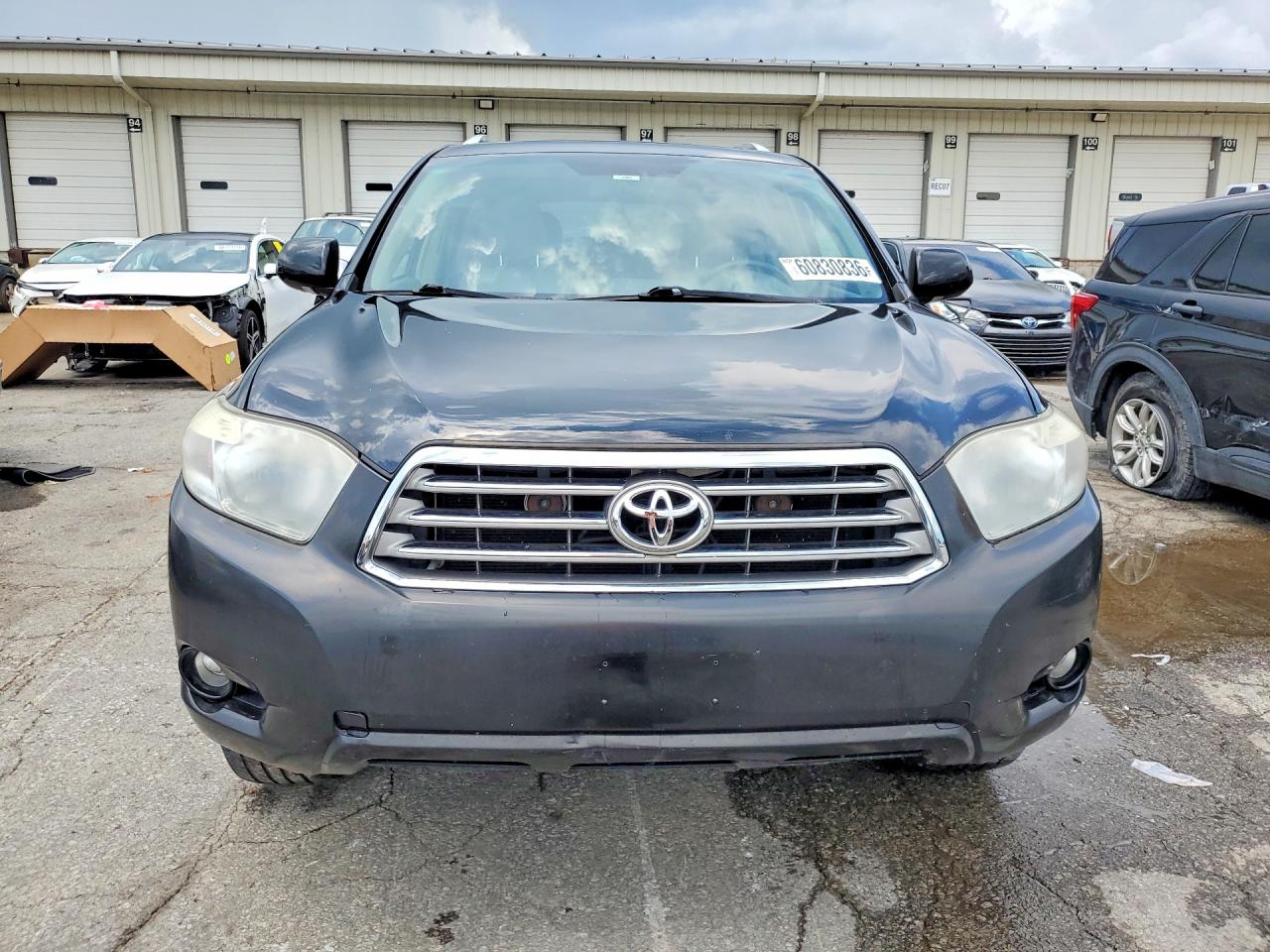 2010 Toyota Highlander Limited Black vin: 5TDDK3EH4AS002313