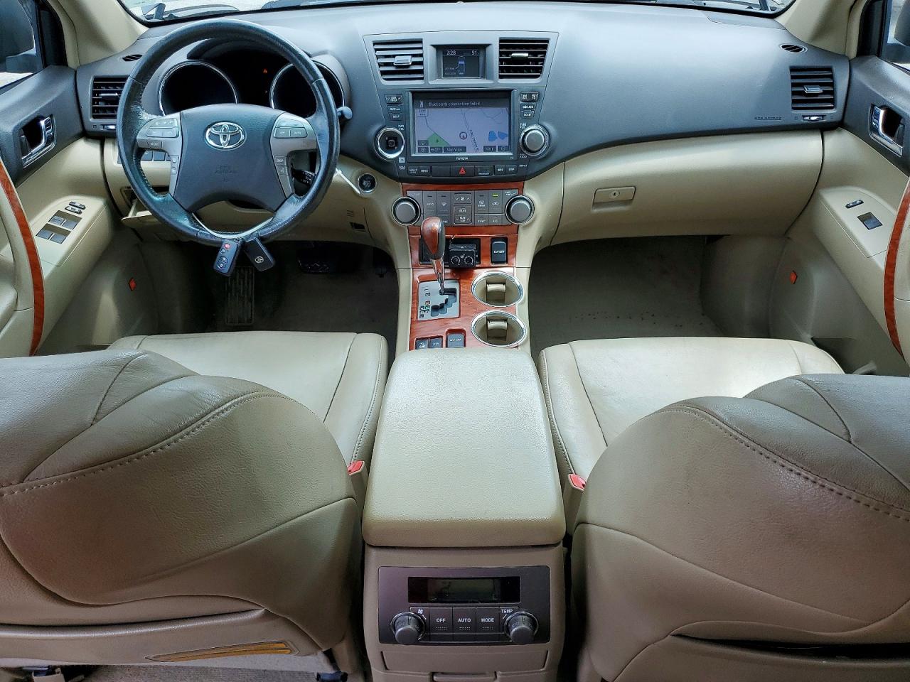 2010 Toyota Highlander Limited Black vin: 5TDDK3EH4AS002313