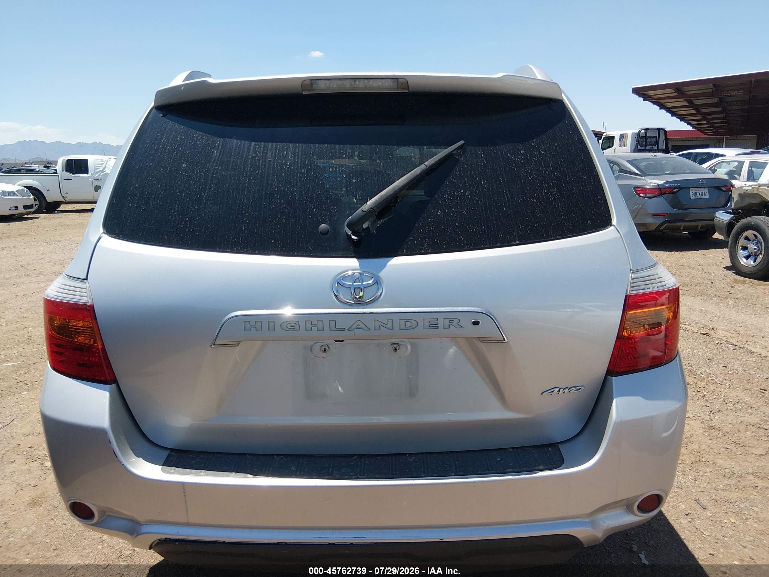 2010 Toyota Highlander Limited V6 Серебряный vin: 5TDDK3EH4AS007558