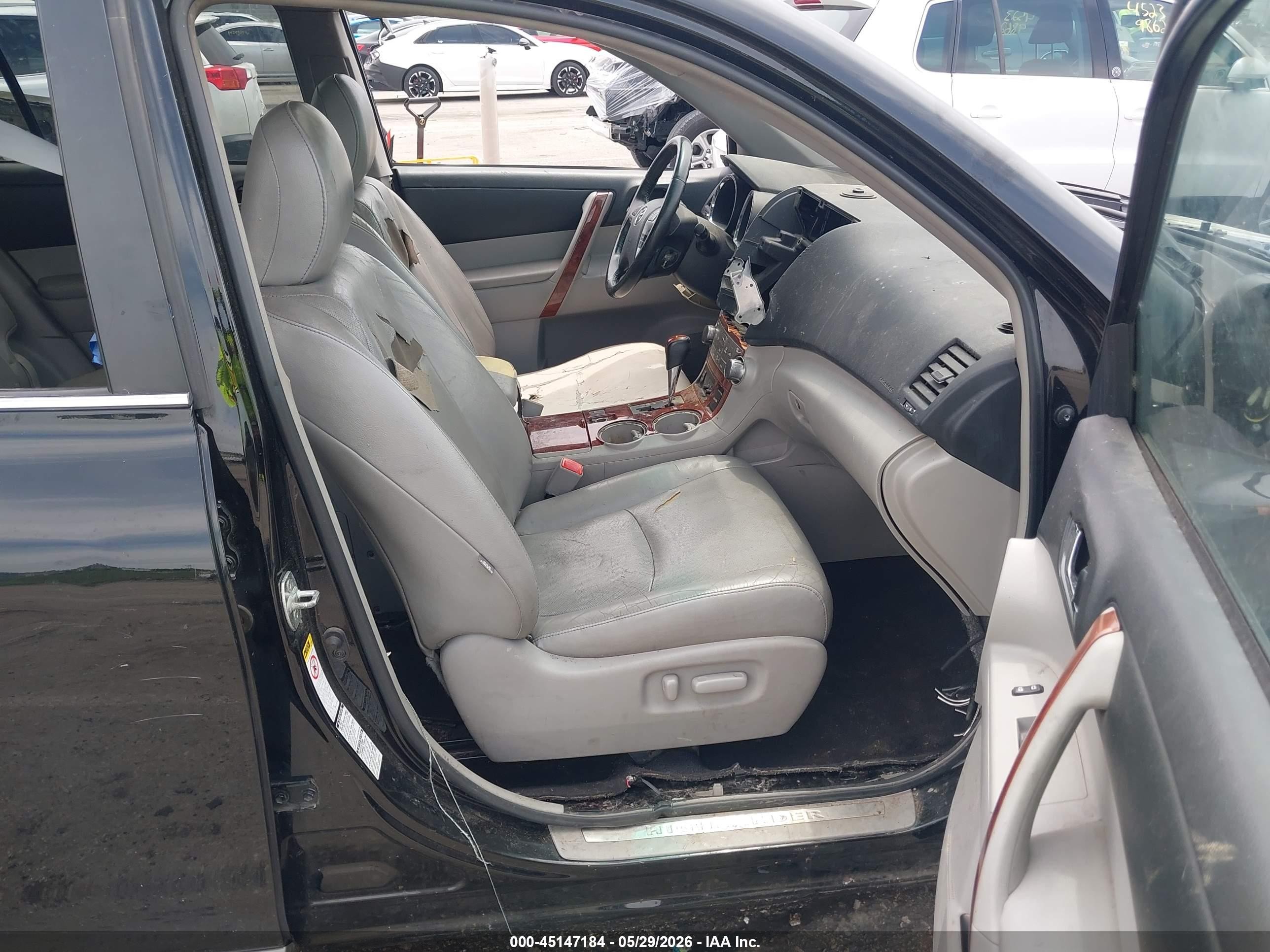 2011 Toyota Highlander Limited V6 Black vin: 5TDDK3EH4BS071147