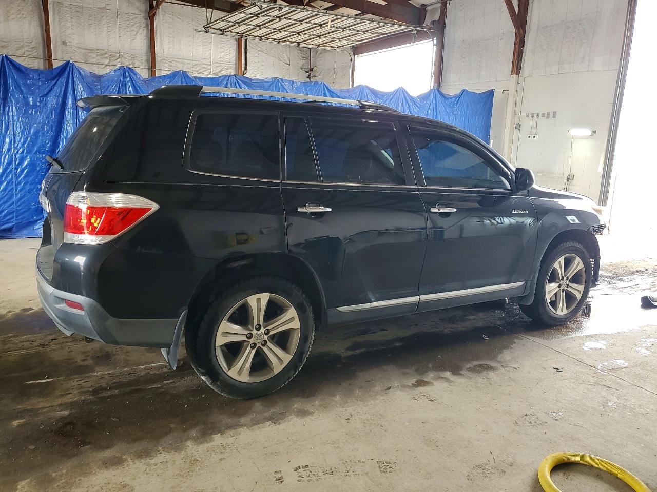 2011 Toyota Highlander Limited Черный vin: 5TDDK3EH4BS078048