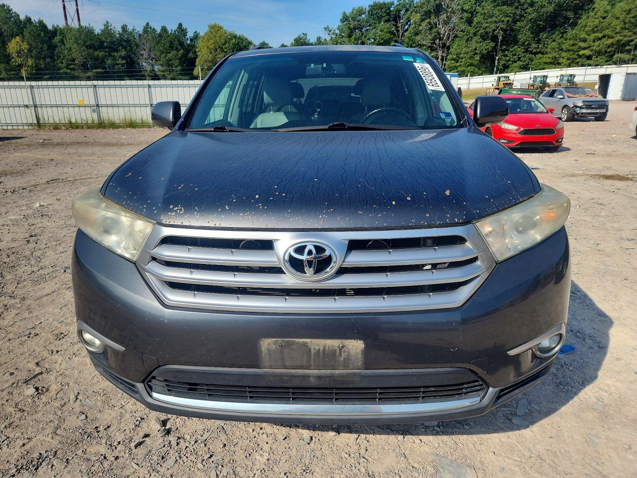 2011 Toyota Highlander Limited Серый vin: 5TDDK3EH4BS080771