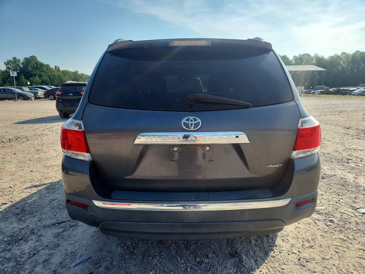 2011 Toyota Highlander Limited Серый vin: 5TDDK3EH4BS080771