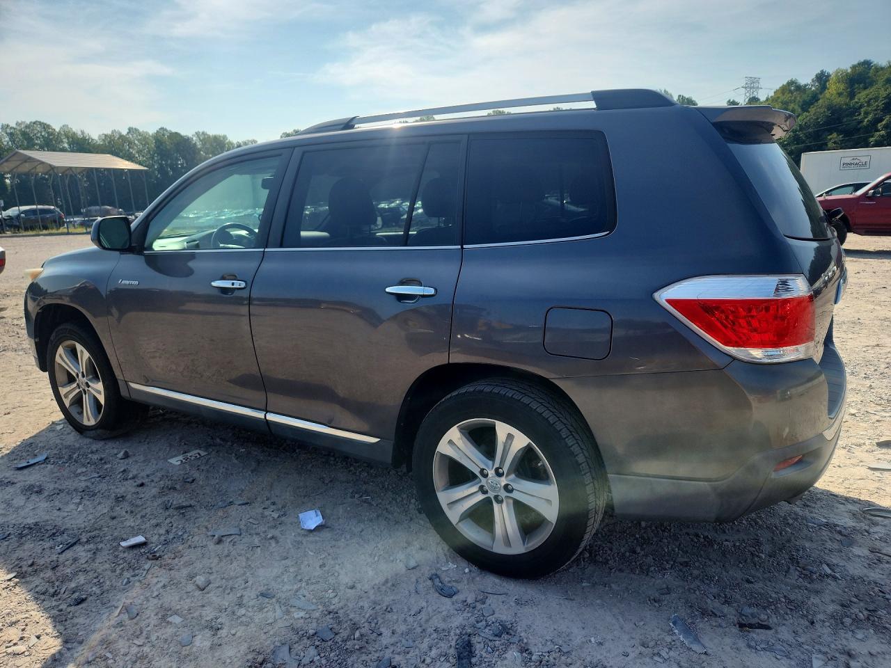 2011 Toyota Highlander Limited Серый vin: 5TDDK3EH4BS080771