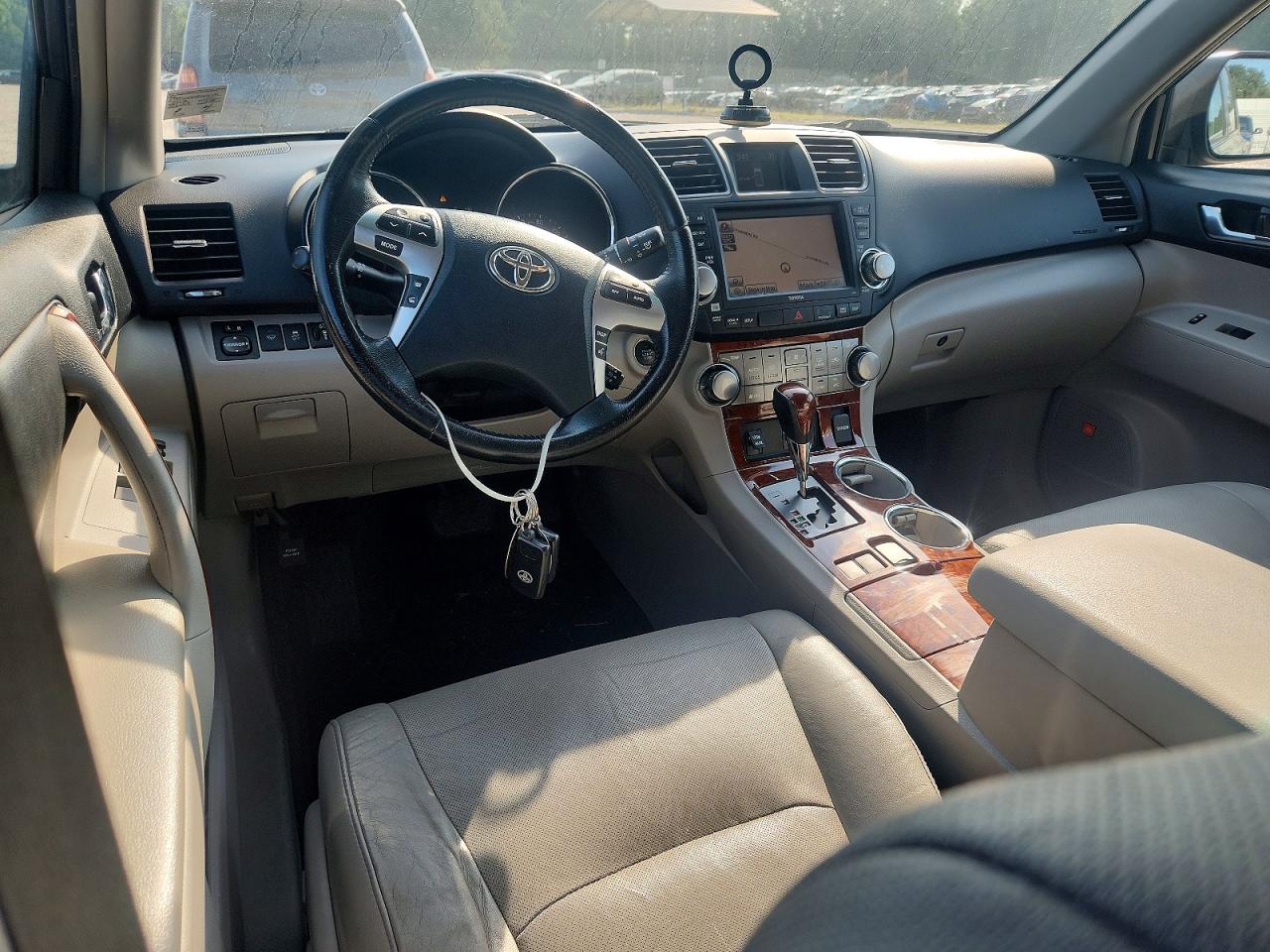 2011 Toyota Highlander Limited Серый vin: 5TDDK3EH4BS080771