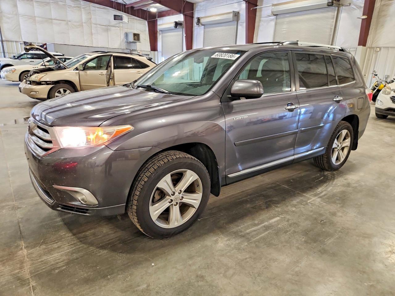 2011 Toyota Highlander Limited Gray vin: 5TDDK3EH4BS084884