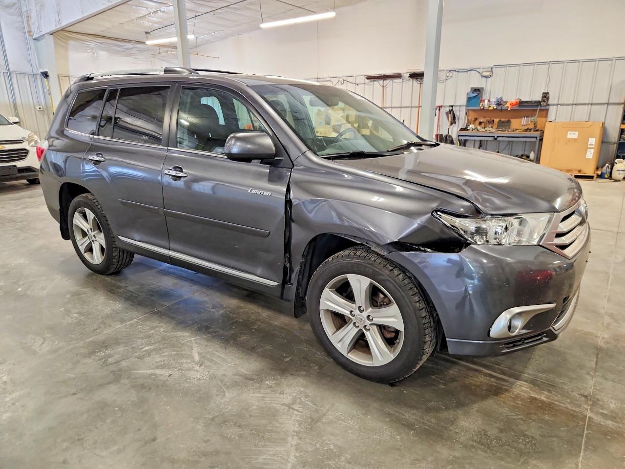 2011 Toyota Highlander Limited Gray vin: 5TDDK3EH4BS084884