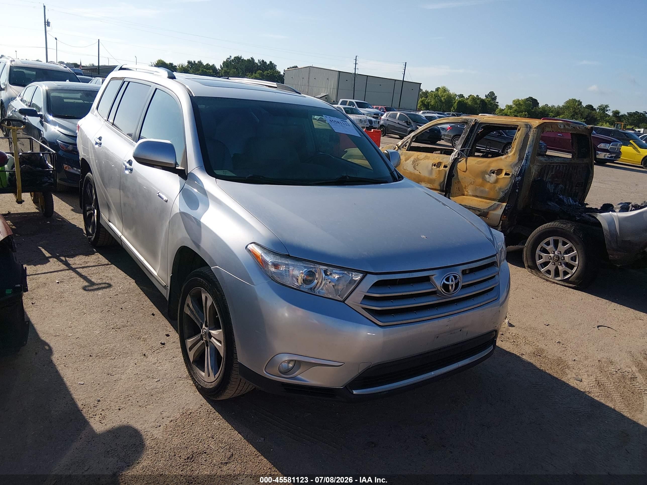 2011 Toyota Highlander Limited V6 Gray vin: 5TDDK3EH4BS090085