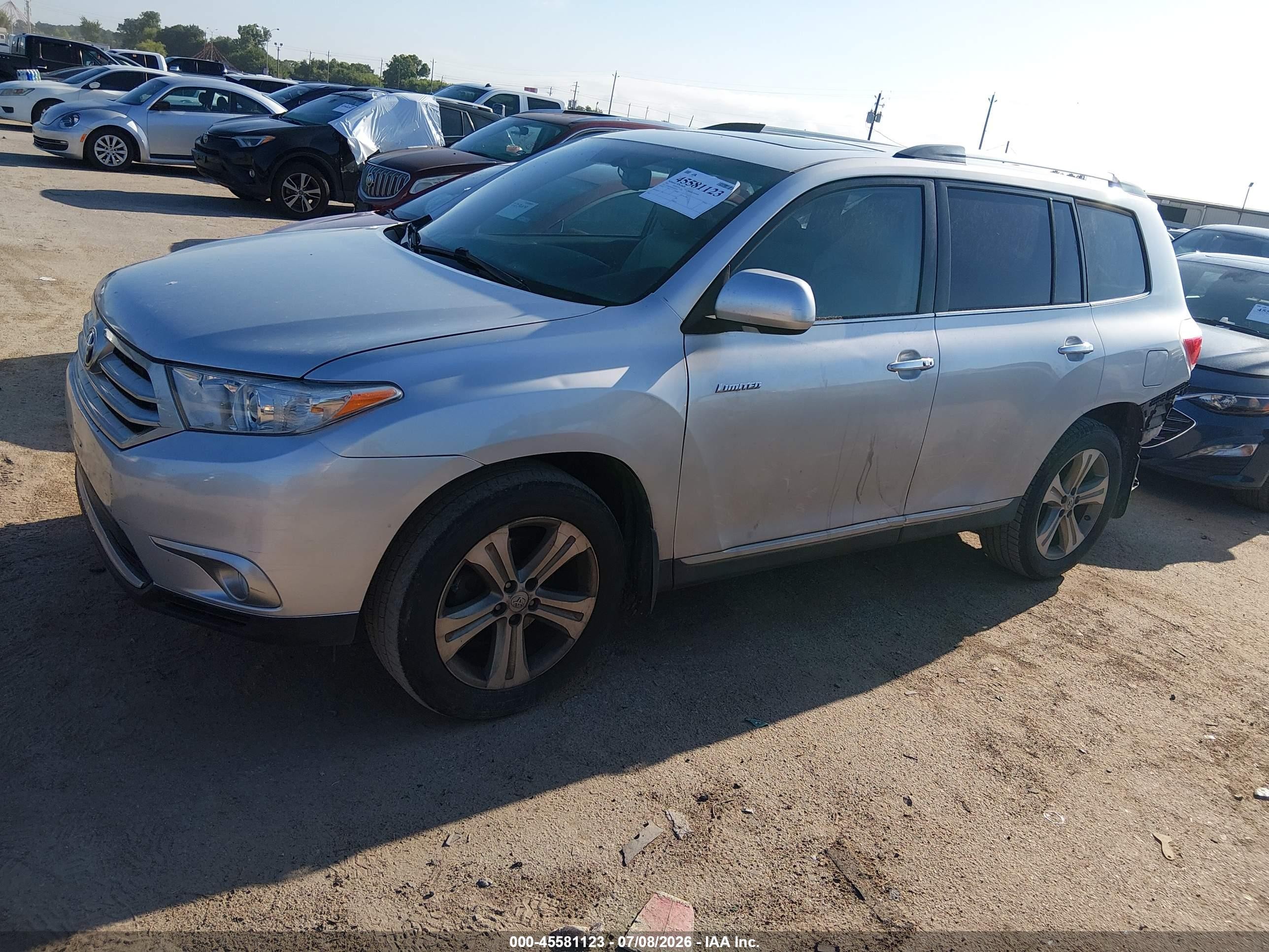 2011 Toyota Highlander Limited V6 Gray vin: 5TDDK3EH4BS090085