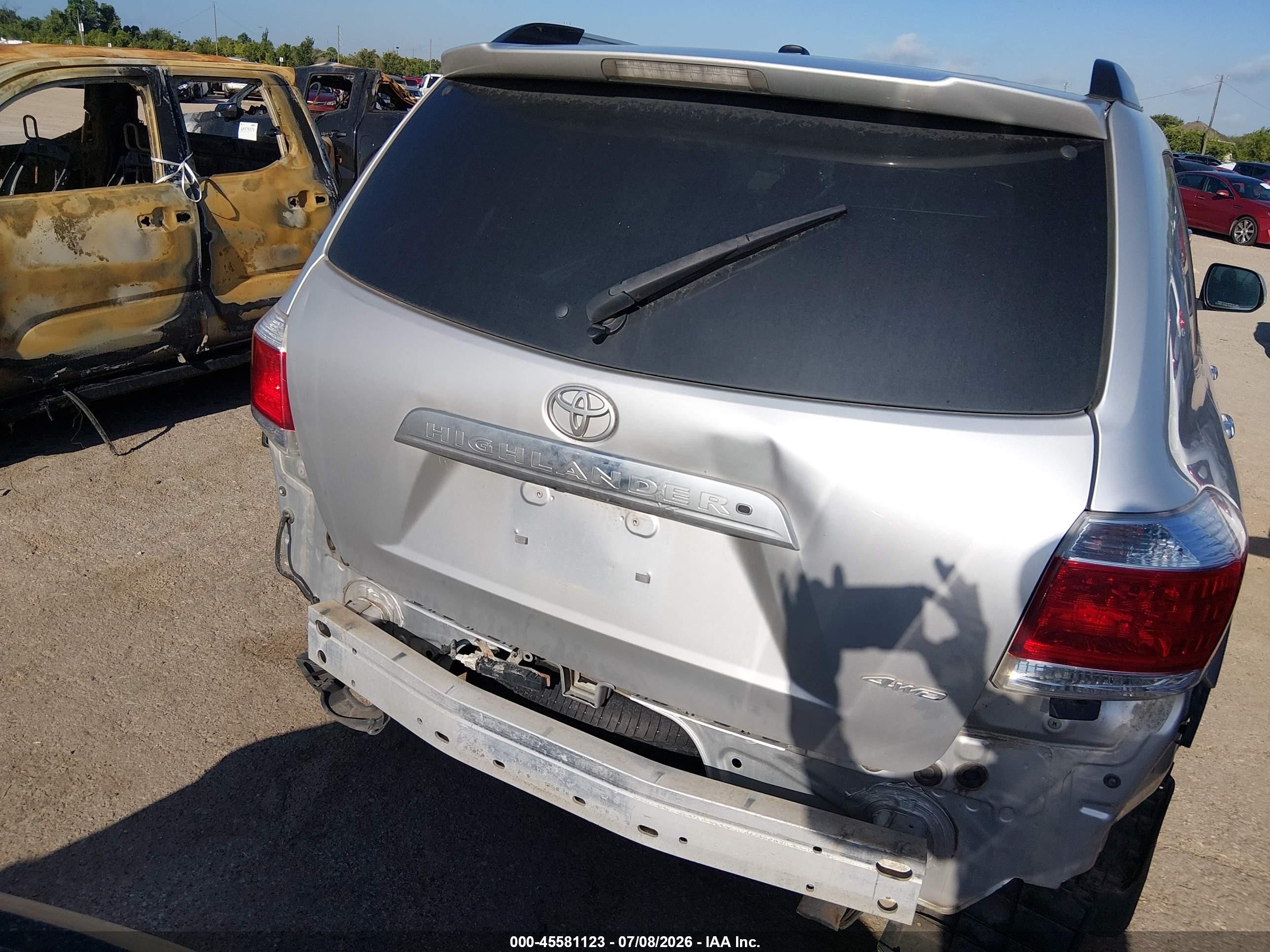 2011 Toyota Highlander Limited V6 Gray vin: 5TDDK3EH4BS090085