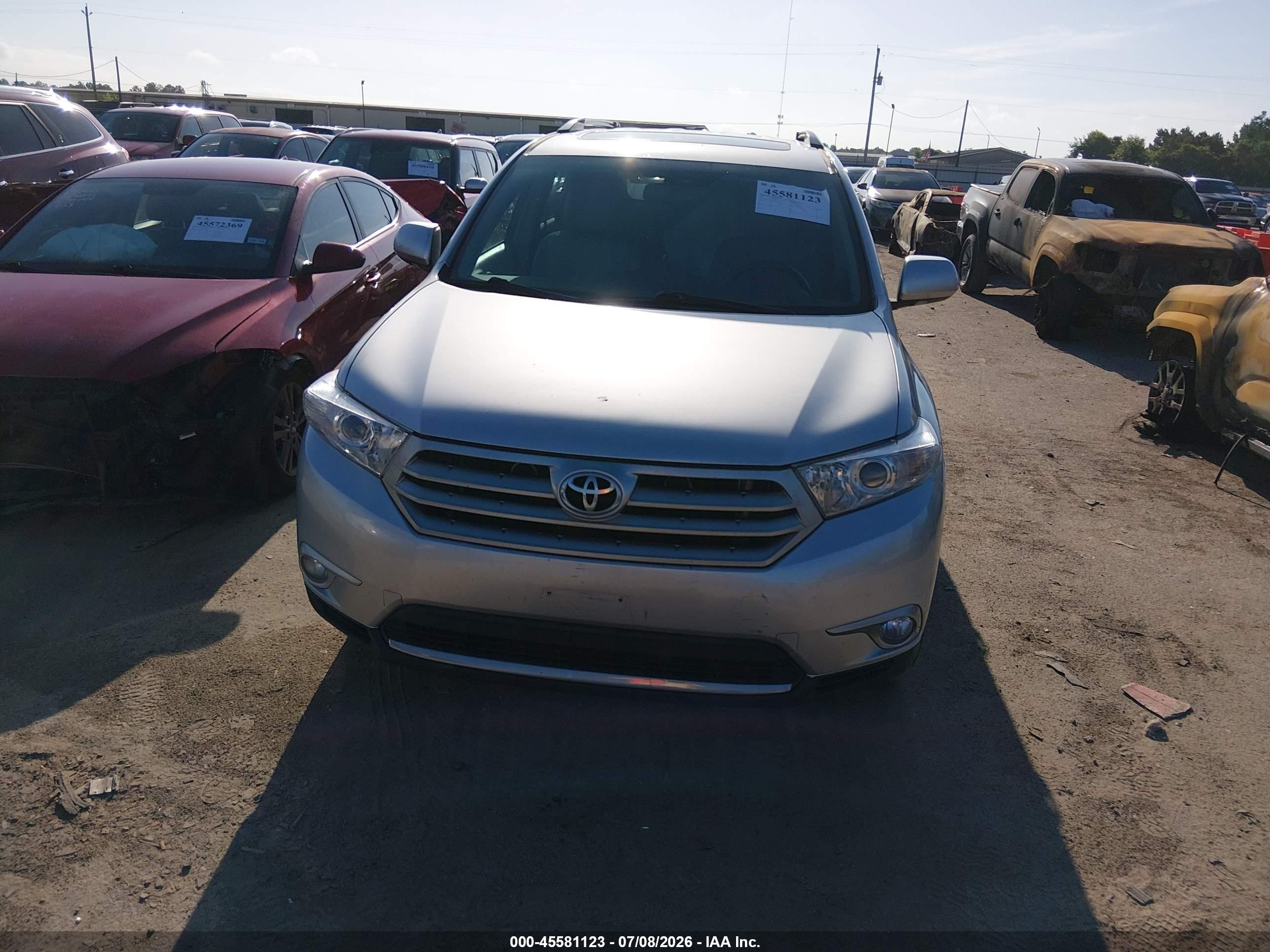 2011 Toyota Highlander Limited V6 Gray vin: 5TDDK3EH4BS090085