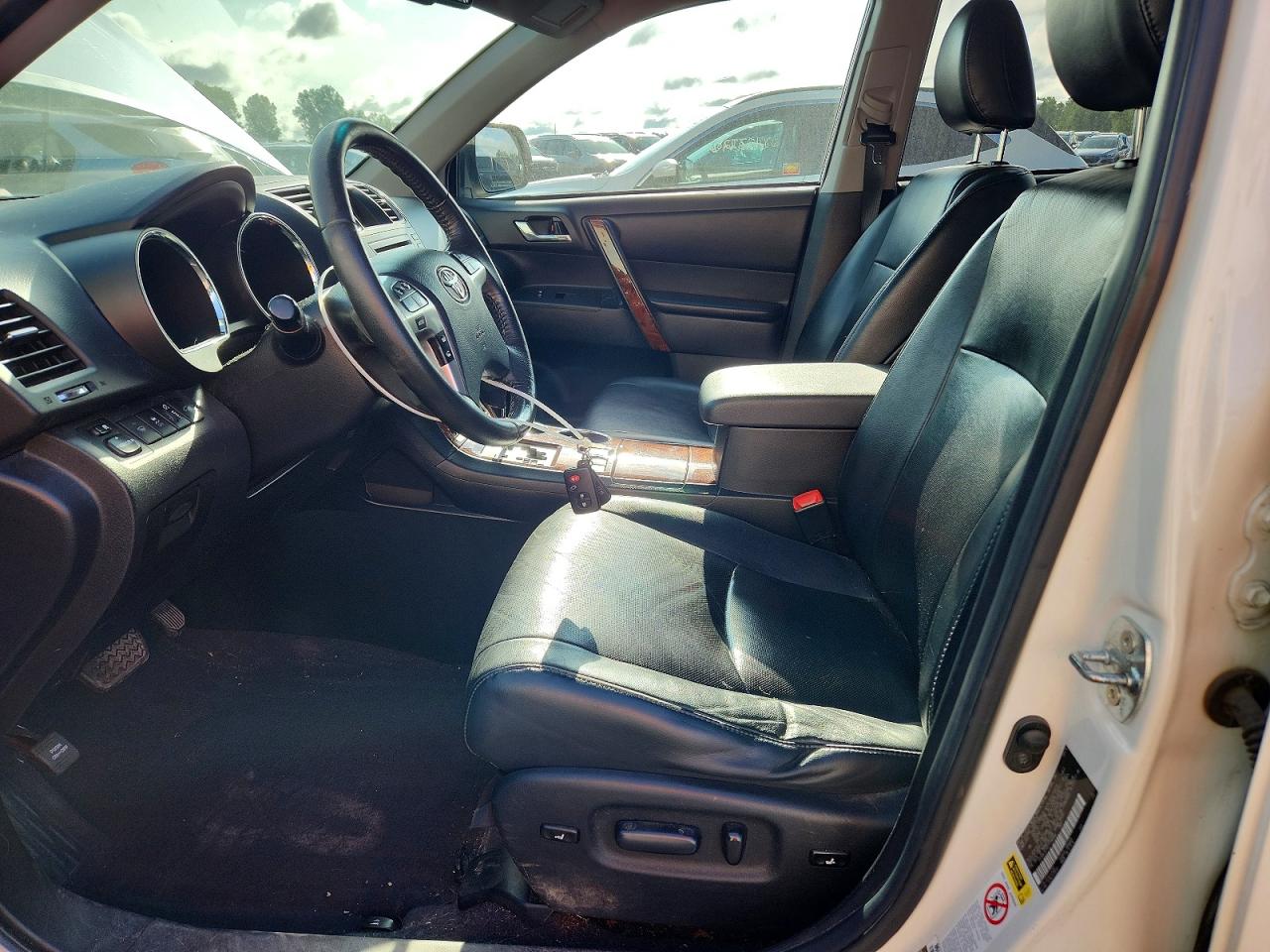 2012 Toyota Highlander Limited Белый vin: 5TDDK3EH4CS136046