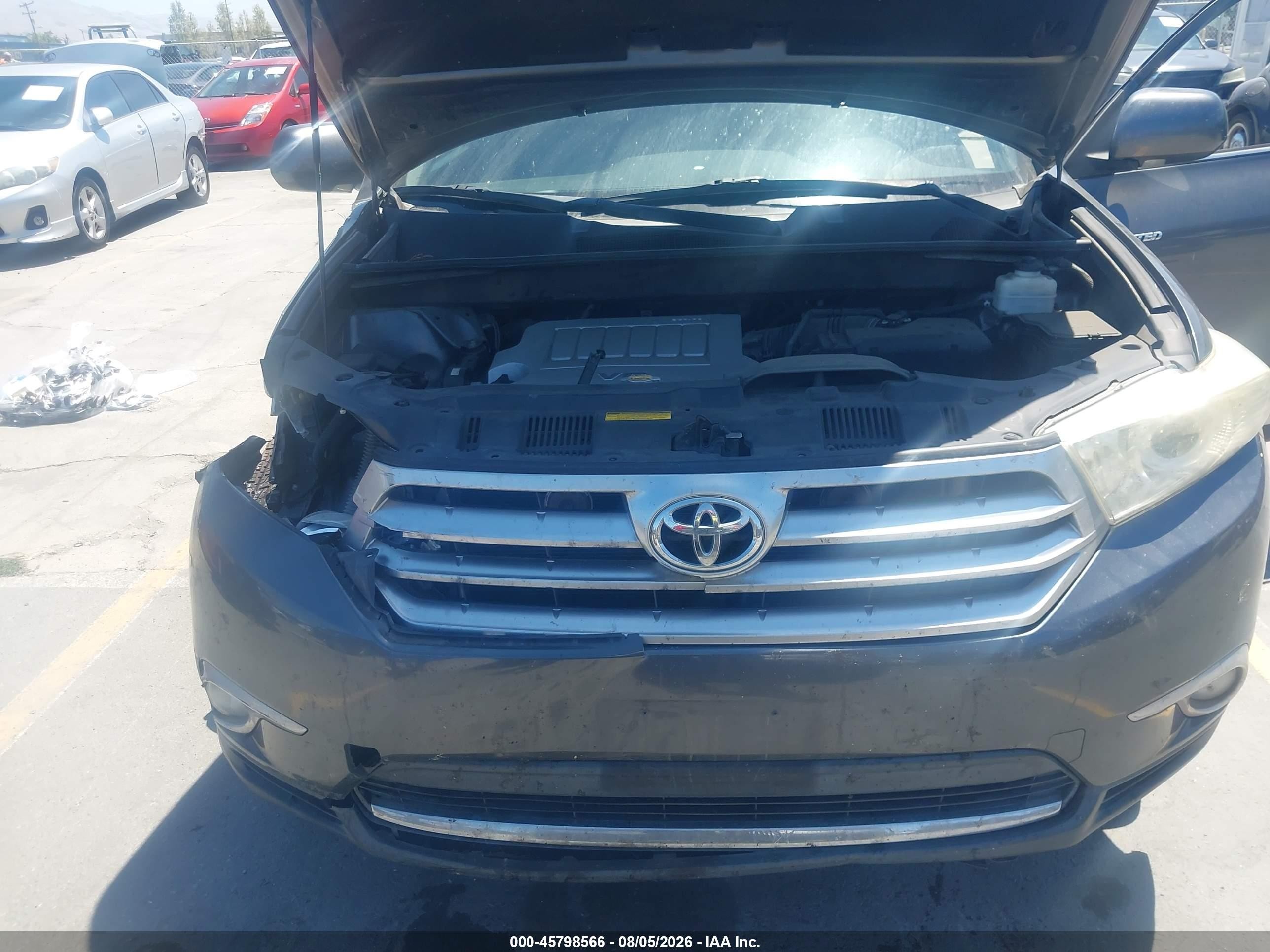 2012 Toyota Highlander Limited V6 Green vin: 5TDDK3EH4CS136533