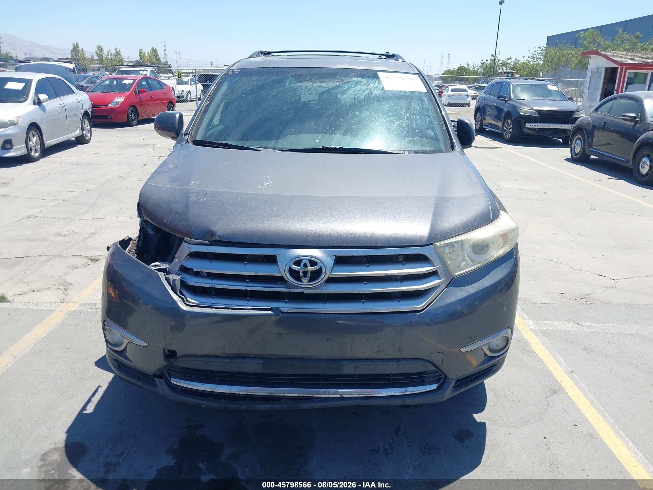 2012 Toyota Highlander Limited V6 Green vin: 5TDDK3EH4CS136533