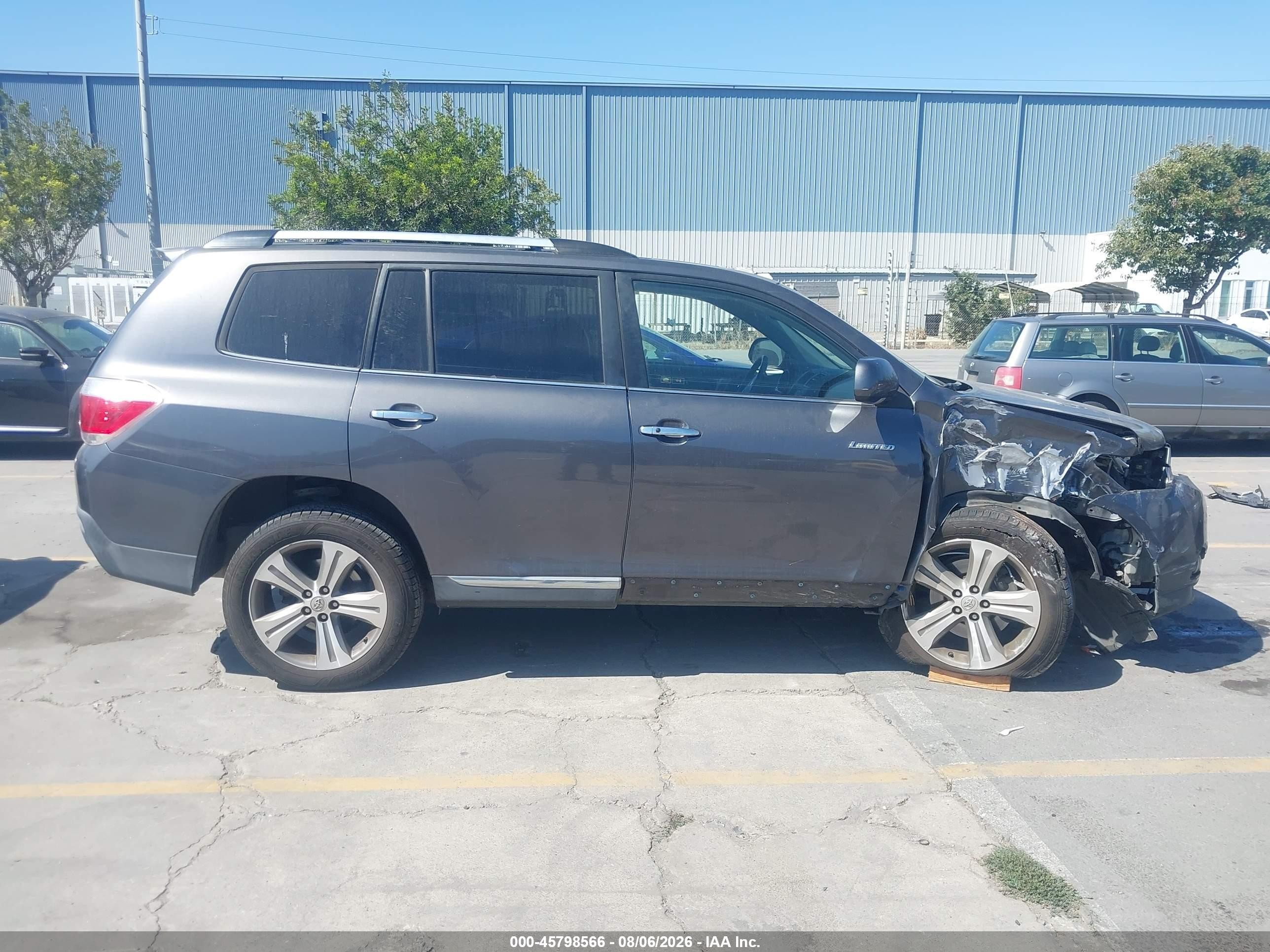 2012 Toyota Highlander Limited V6 Green vin: 5TDDK3EH4CS136533