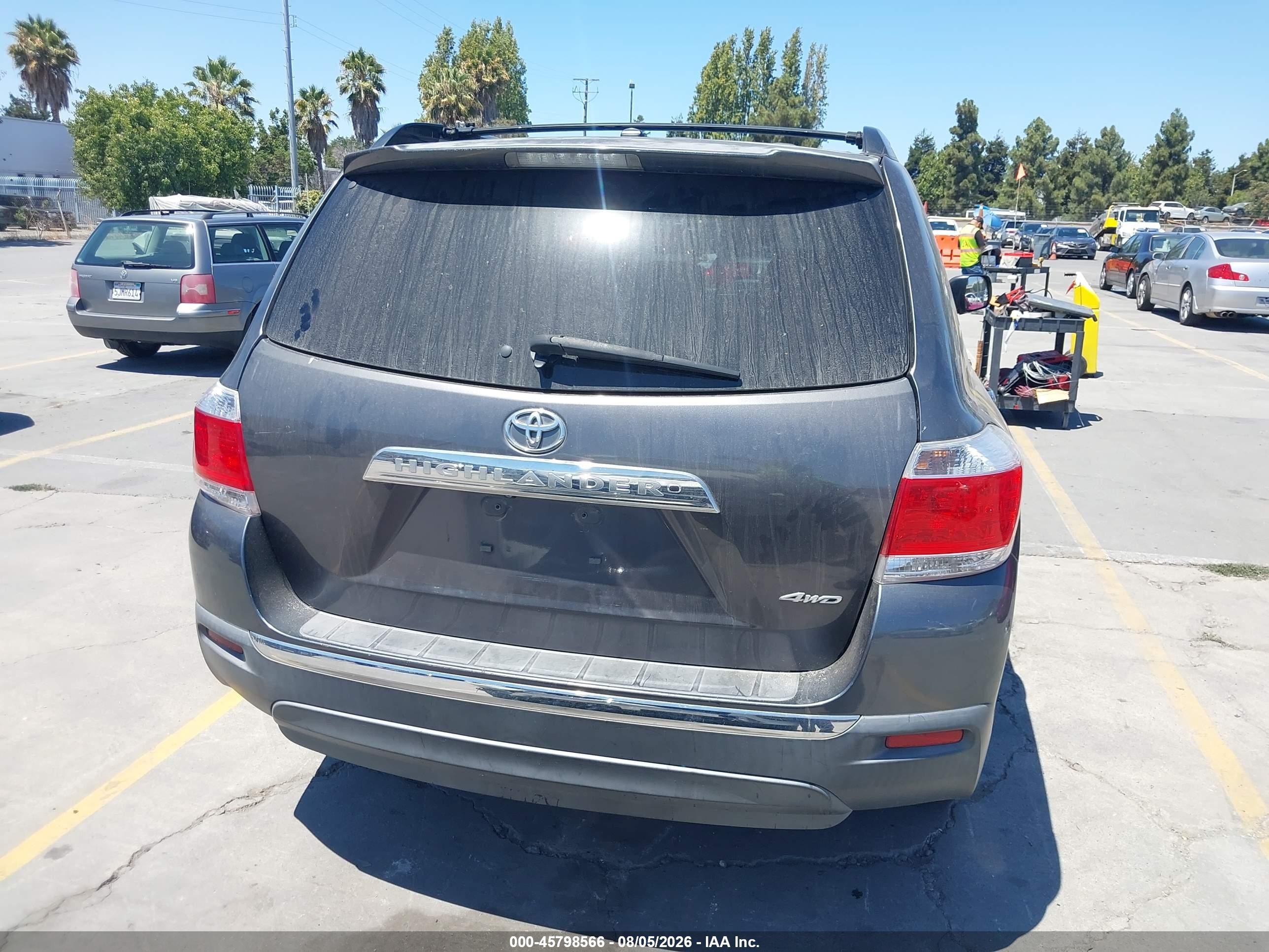 2012 Toyota Highlander Limited V6 Green vin: 5TDDK3EH4CS136533