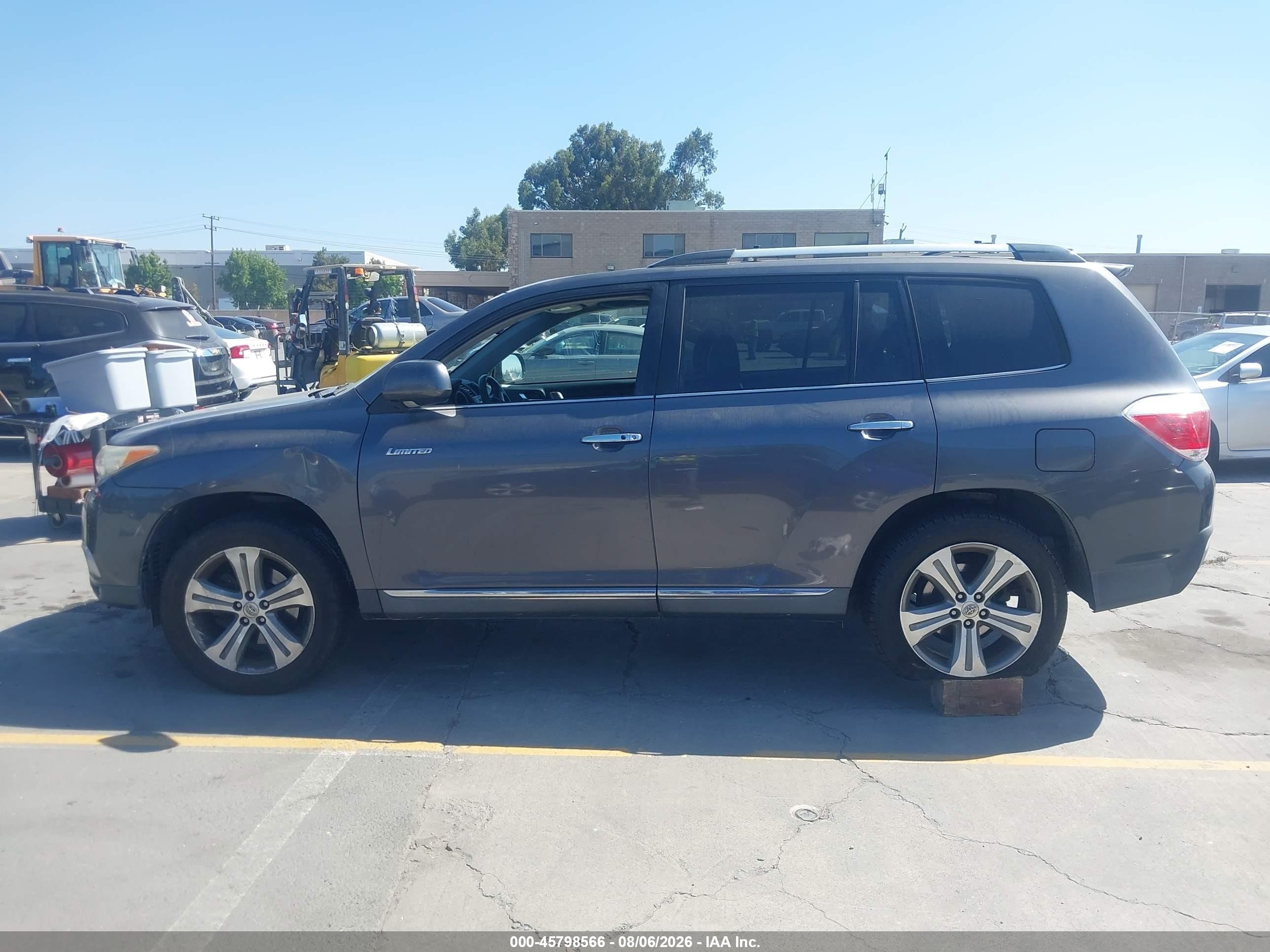 2012 Toyota Highlander Limited V6 Green vin: 5TDDK3EH4CS136533