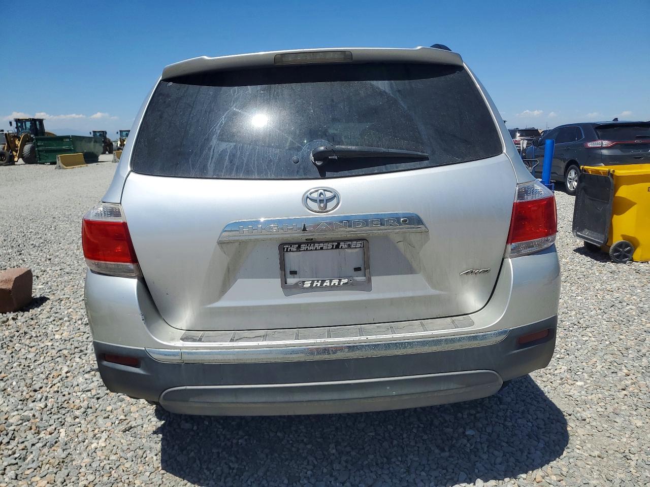 2012 Toyota Highlander Limited Silver vin: 5TDDK3EH4CS157480