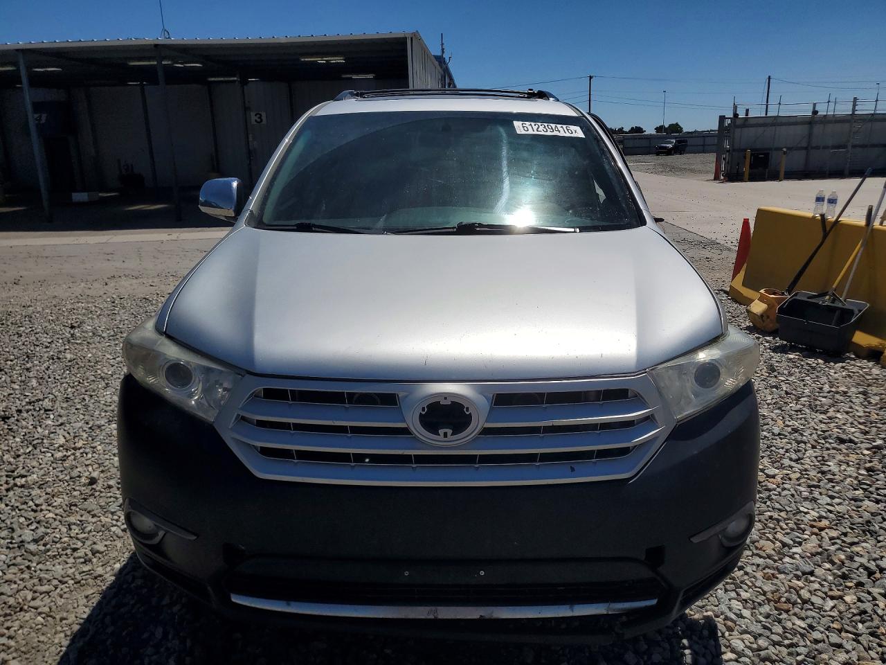 2012 Toyota Highlander Limited Silver vin: 5TDDK3EH4CS157480