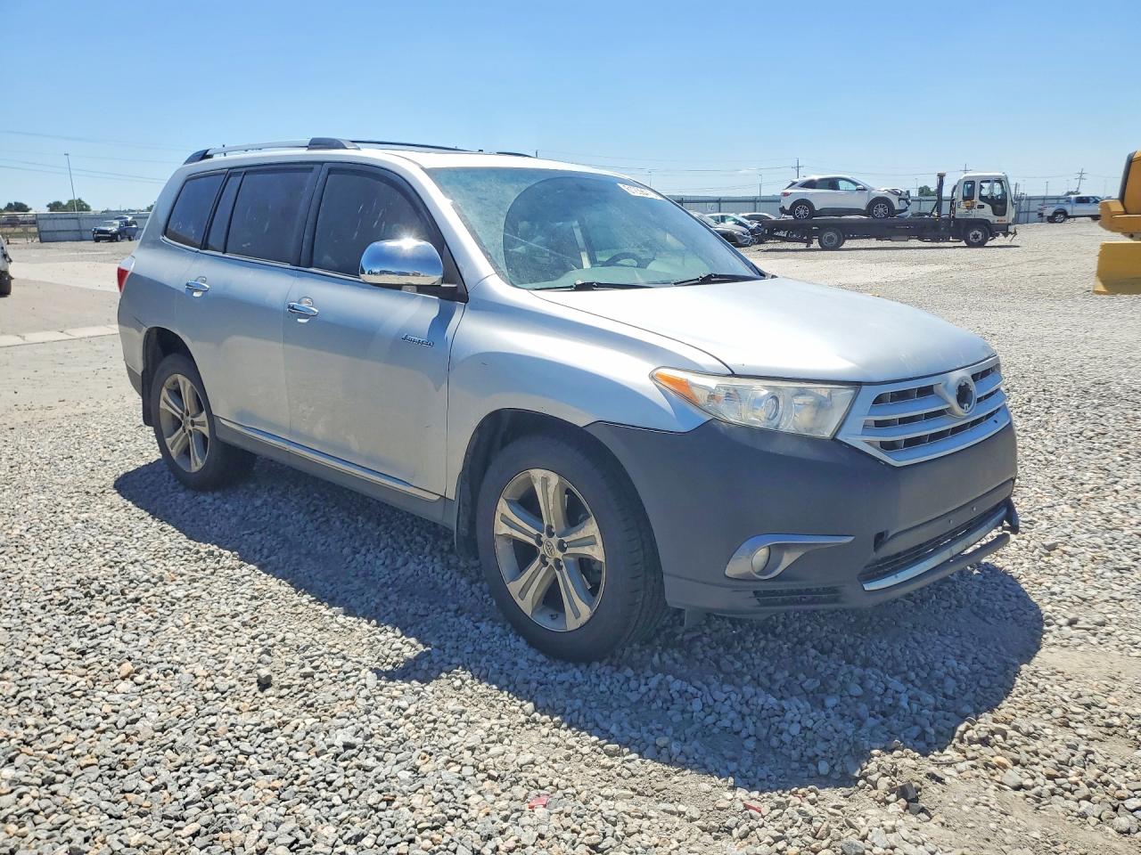 2012 Toyota Highlander Limited Silver vin: 5TDDK3EH4CS157480