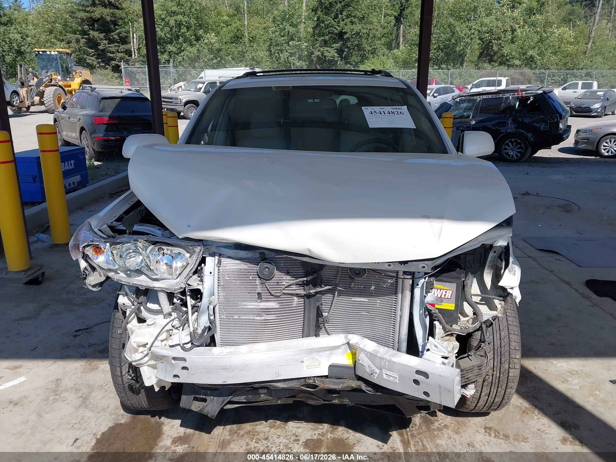 2012 Toyota Highlander Limited V6 White vin: 5TDDK3EH4CS163327