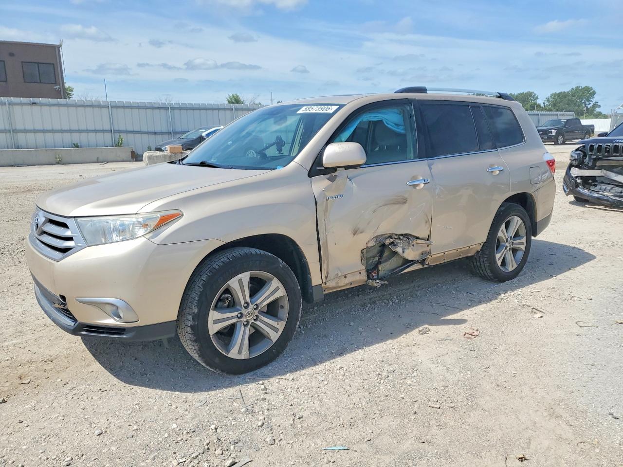 2012 Toyota Highlander Limited Gold vin: 5TDDK3EH4CS170259