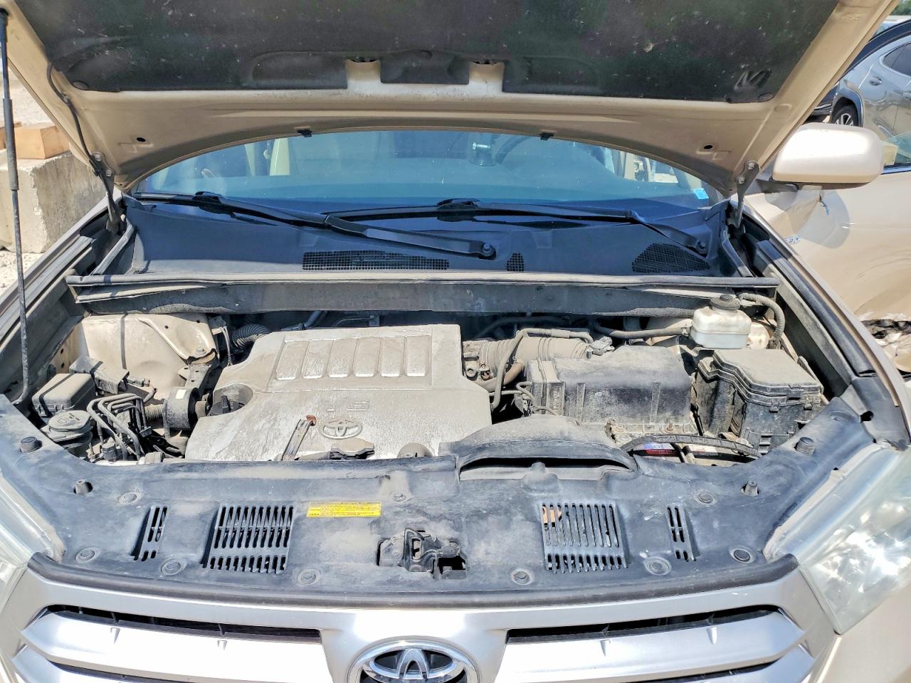 2012 Toyota Highlander Limited Золотой vin: 5TDDK3EH4CS170259