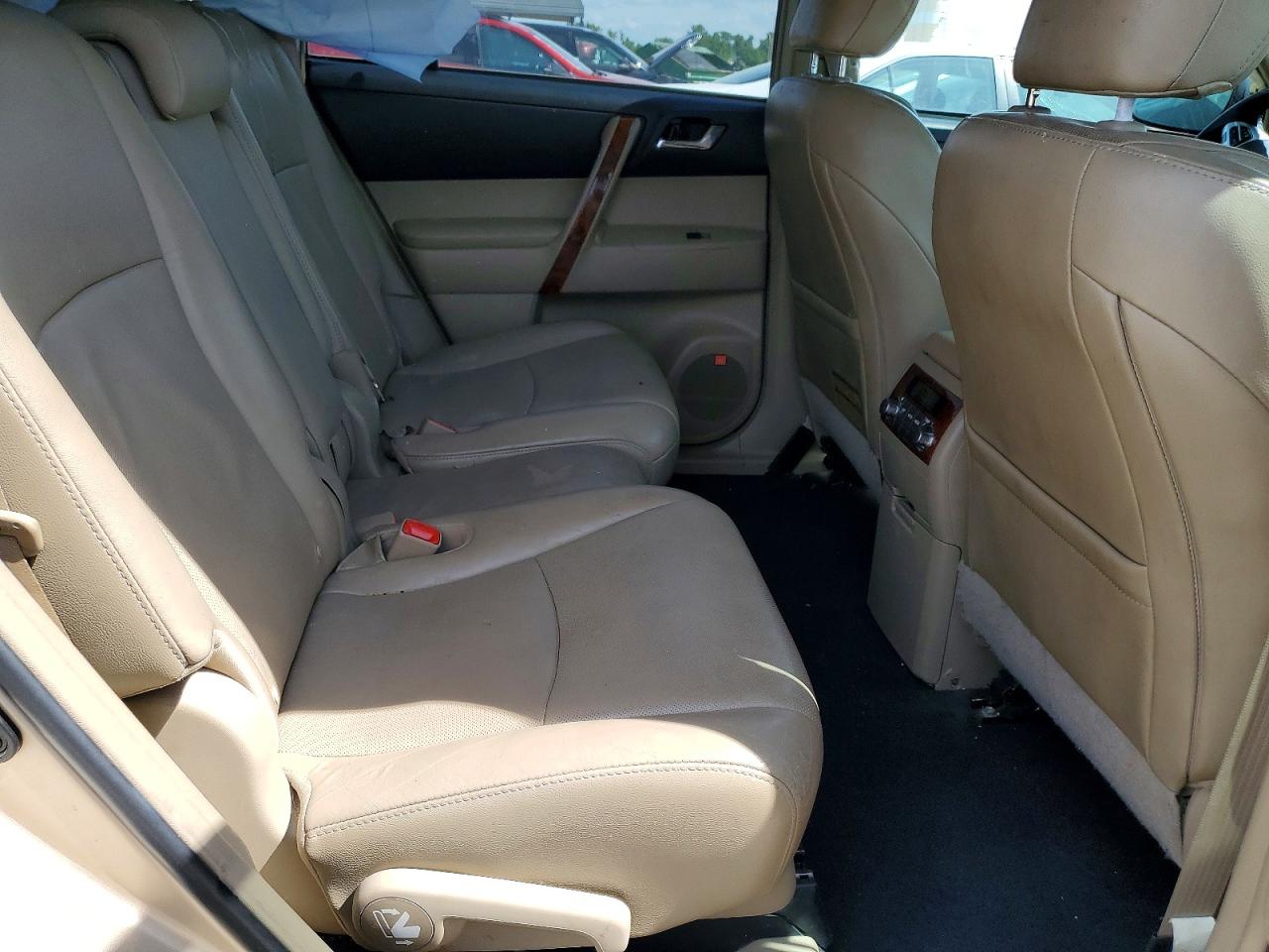 2012 Toyota Highlander Limited Золотой vin: 5TDDK3EH4CS170259