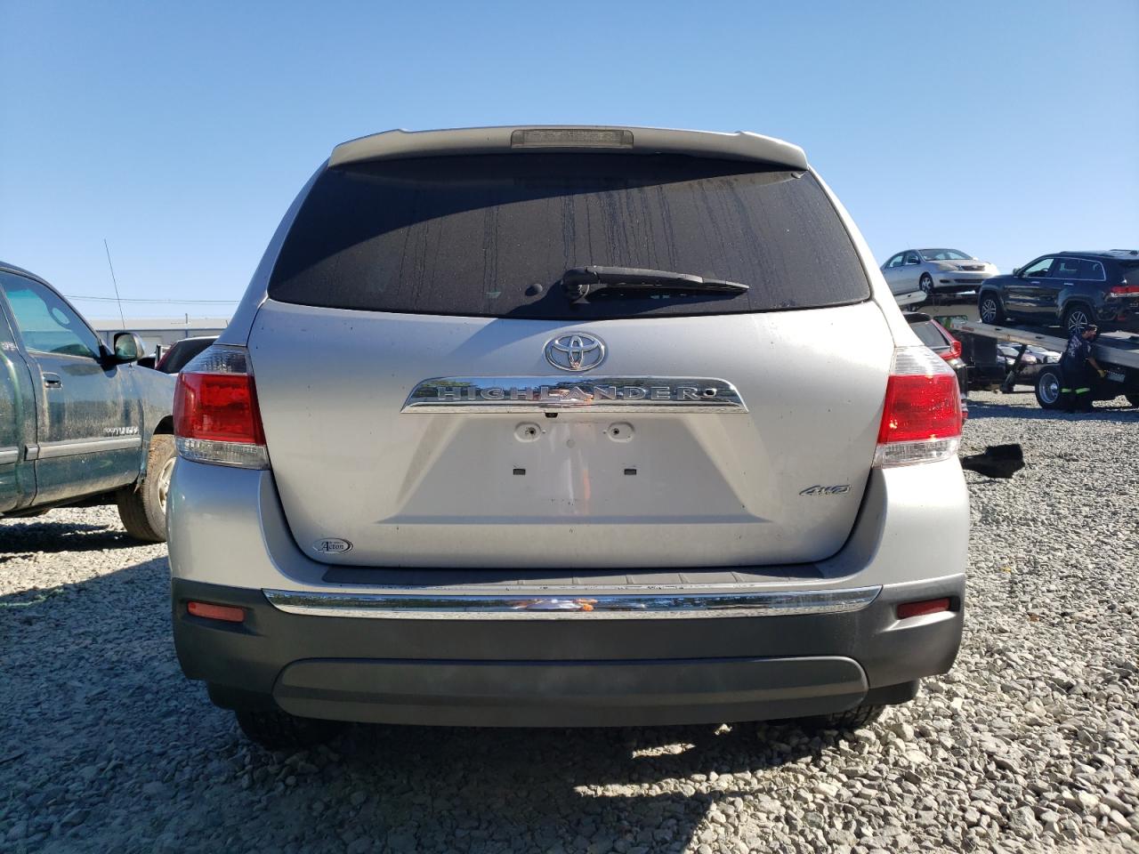 2013 Toyota Highlander Limited Silver vin: 5TDDK3EH4DS243115