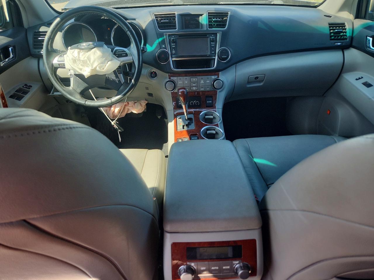 2013 Toyota Highlander Limited Black vin: 5TDDK3EH4DS247357