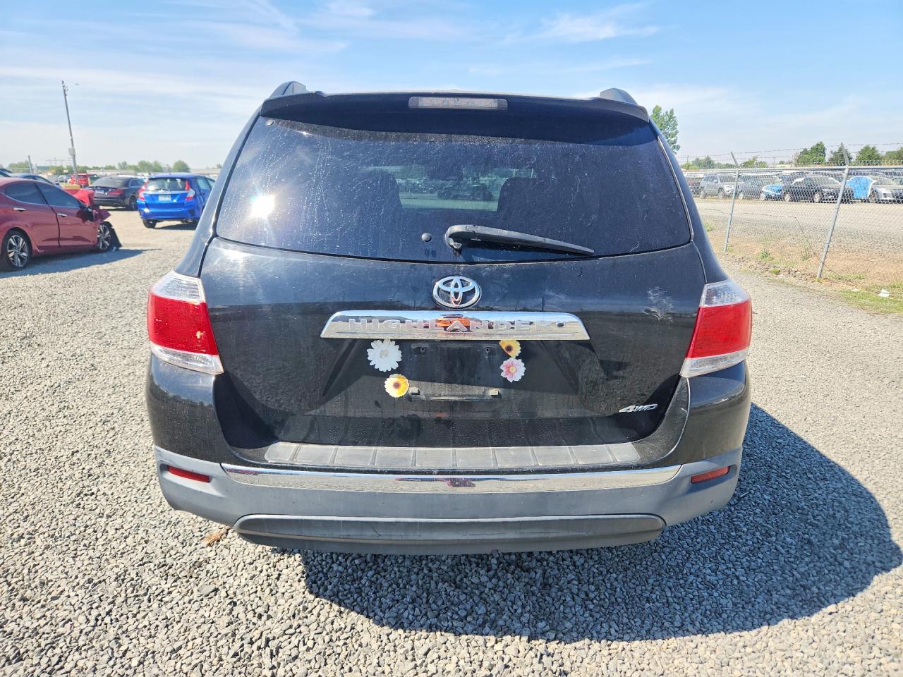 2013 Toyota Highlander Limited Black vin: 5TDDK3EH4DS247357