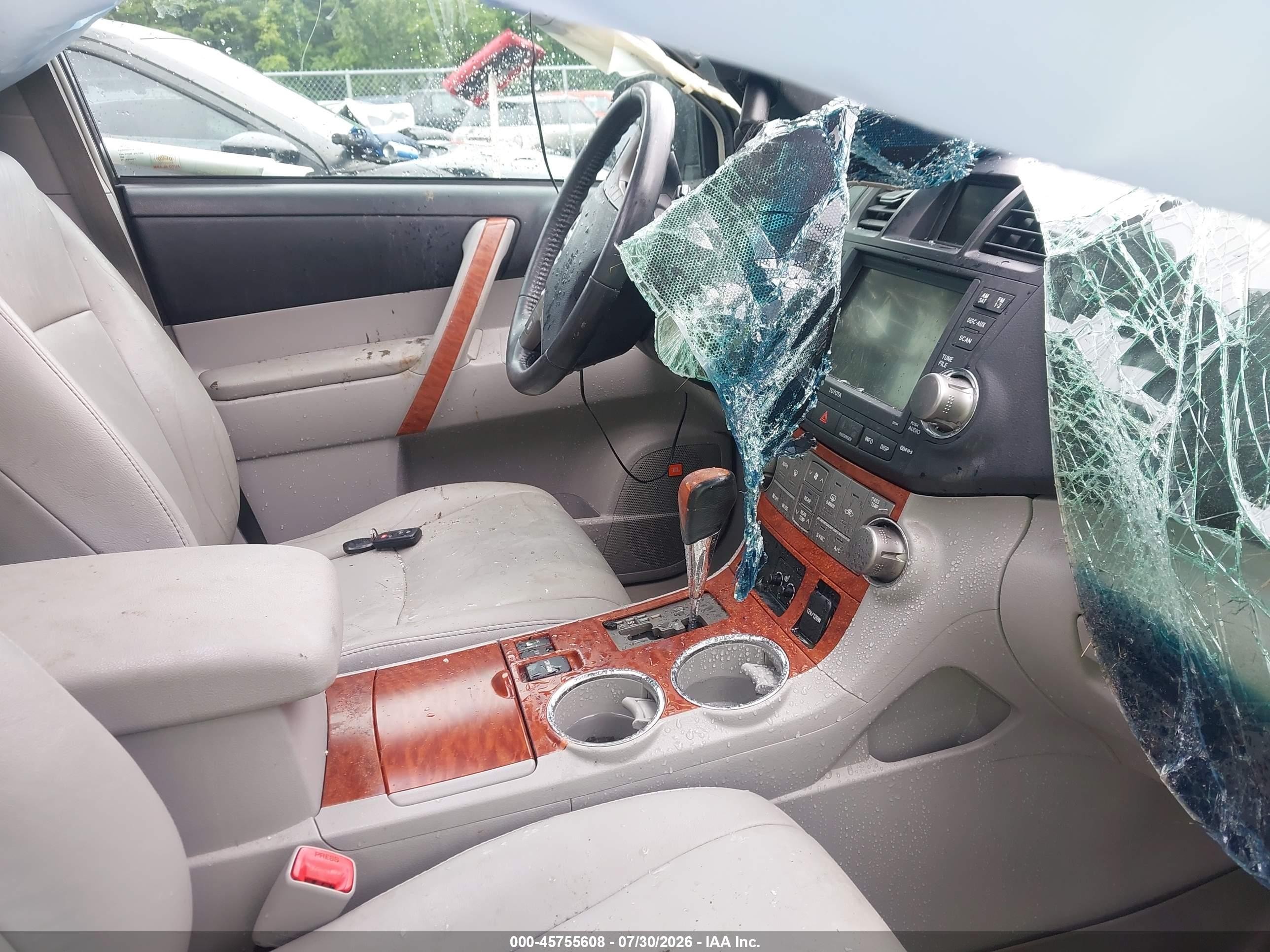 2010 Toyota Highlander Limited V6 Gray vin: 5TDDK3EH5AS016494