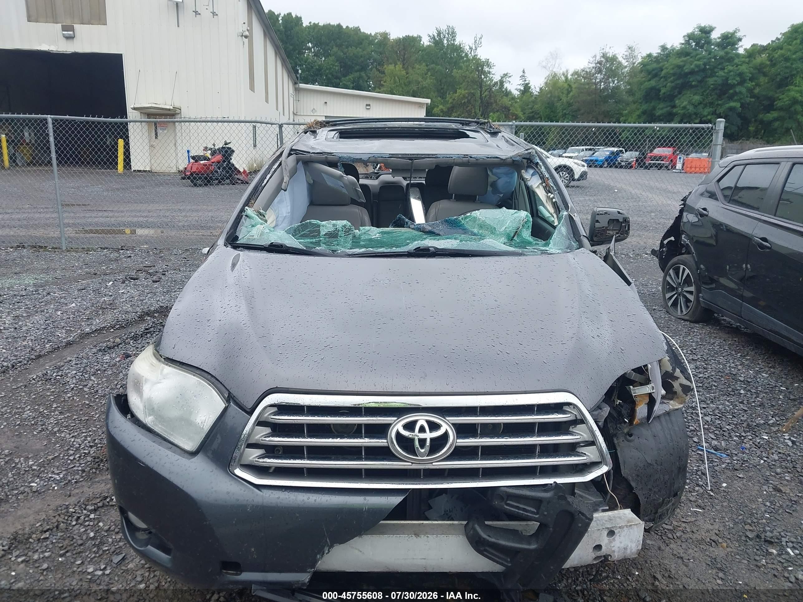 2010 Toyota Highlander Limited V6 Gray vin: 5TDDK3EH5AS016494