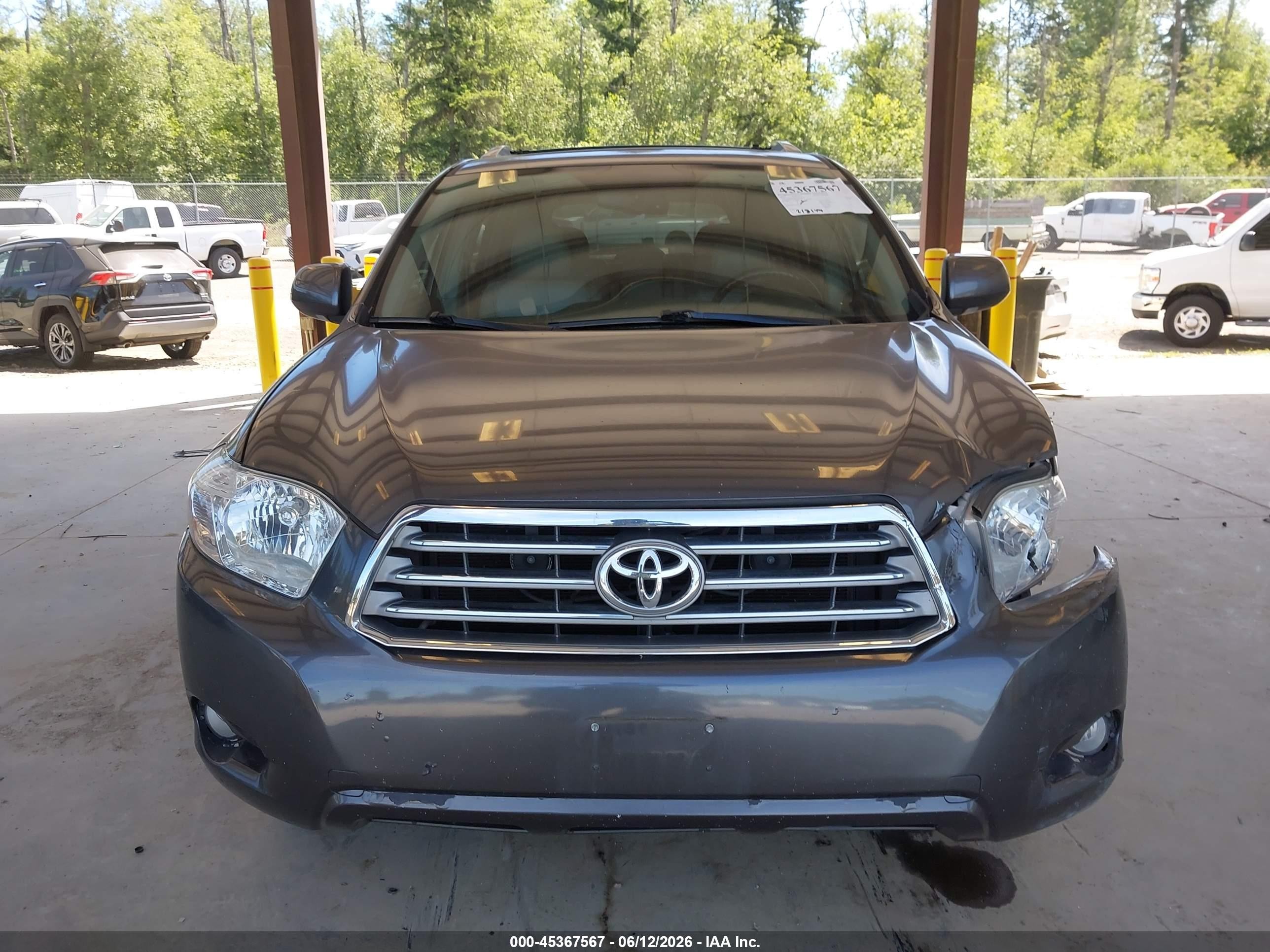 2010 Toyota Highlander Limited V6 Gray vin: 5TDDK3EH5AS024904