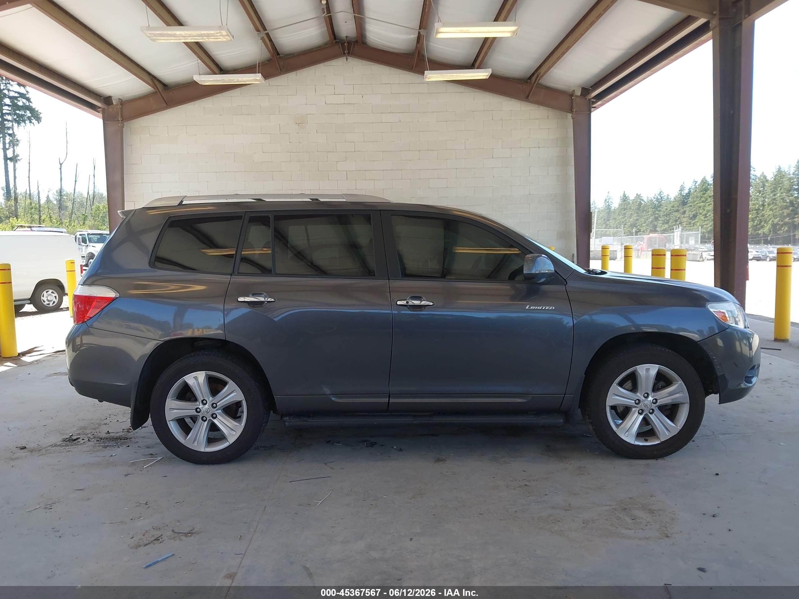 2010 Toyota Highlander Limited V6 Gray vin: 5TDDK3EH5AS024904