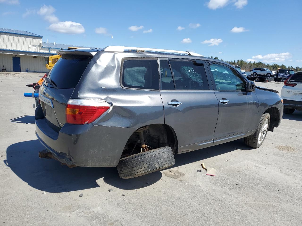 2010 Toyota Highlander Limited Серый vin: 5TDDK3EH5AS027303