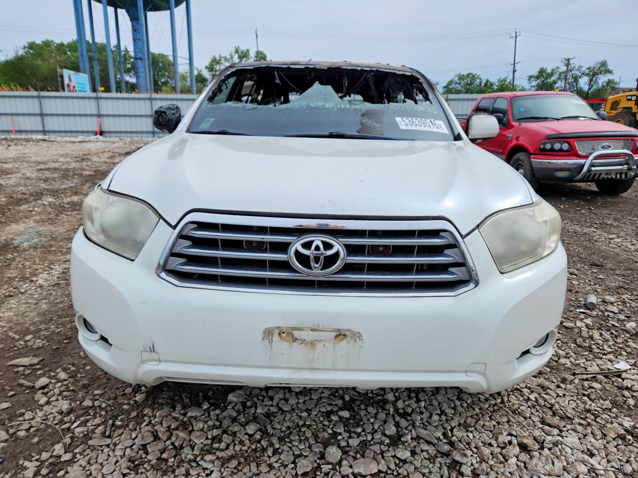 2010 Toyota Highlander Limited Белый vin: 5TDDK3EH5AS038009