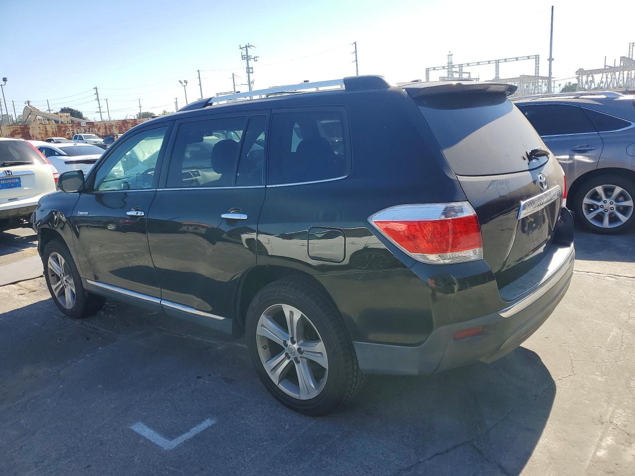 2011 Toyota Highlander Limited Black vin: 5TDDK3EH5BS043700