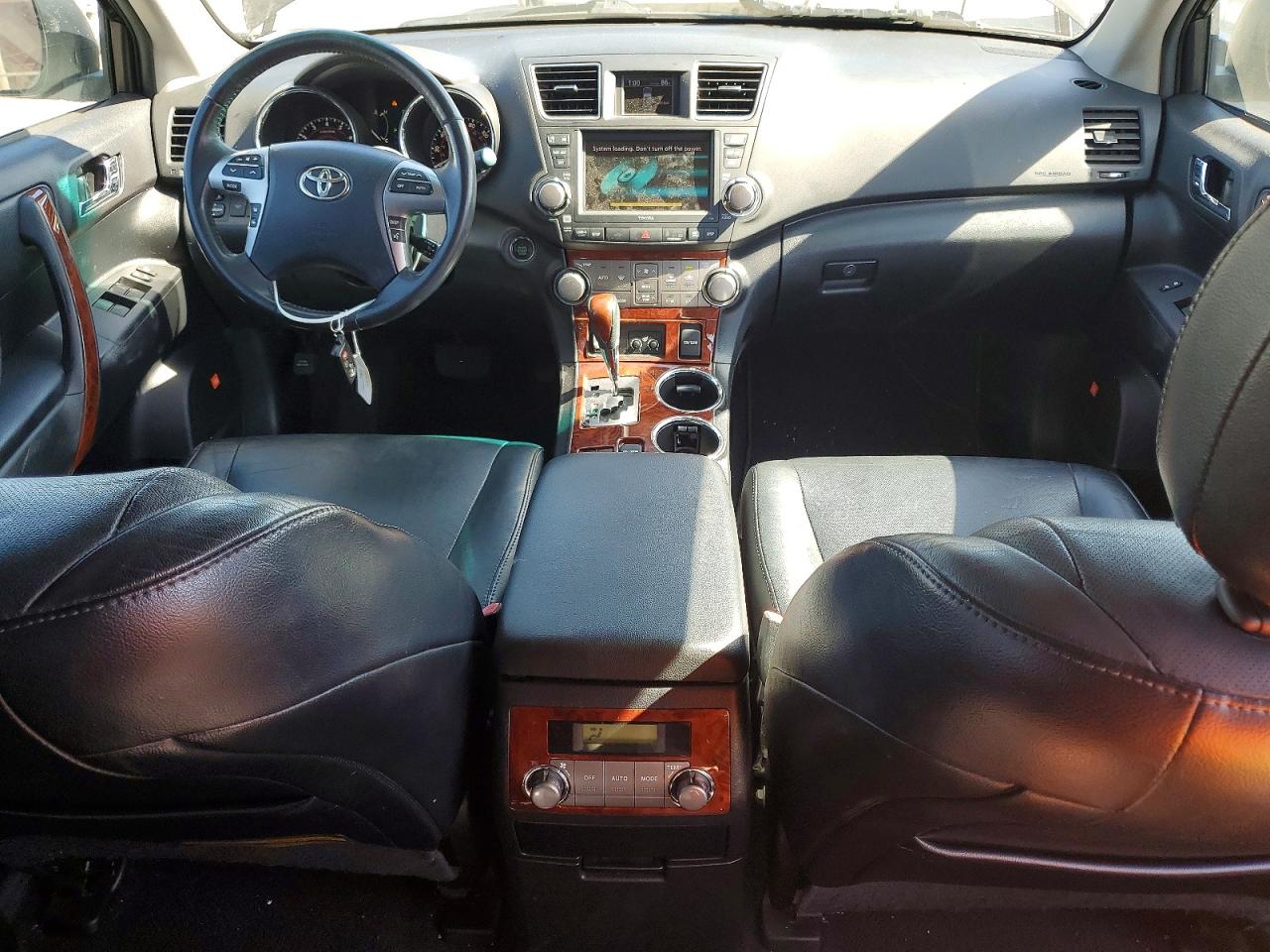 2011 Toyota Highlander Limited Black vin: 5TDDK3EH5BS043700