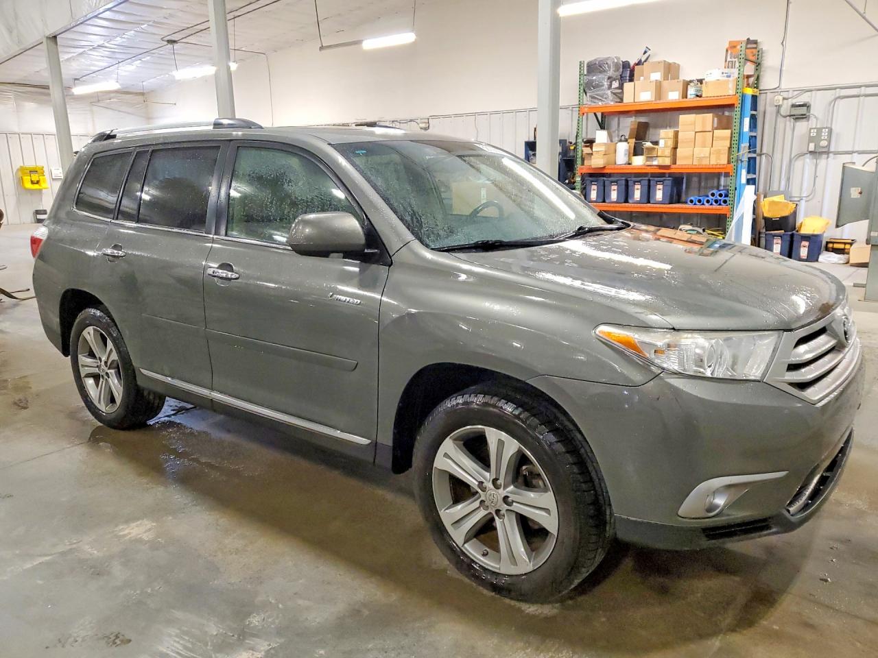 2011 Toyota Highlander Limited Gray vin: 5TDDK3EH5BS045981