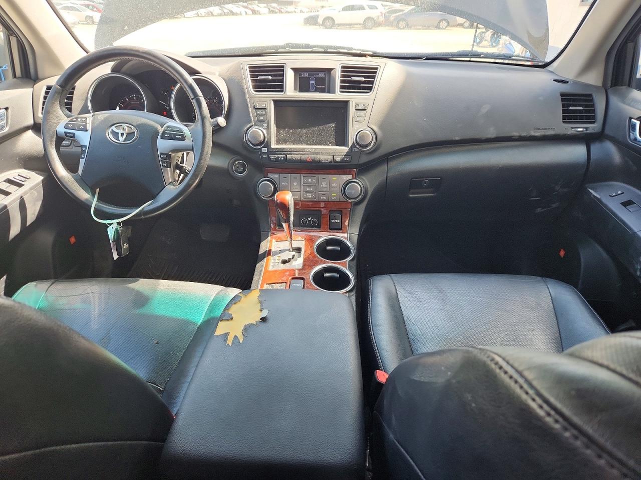 2011 Toyota Highlander Limited Черный vin: 5TDDK3EH5BS052767