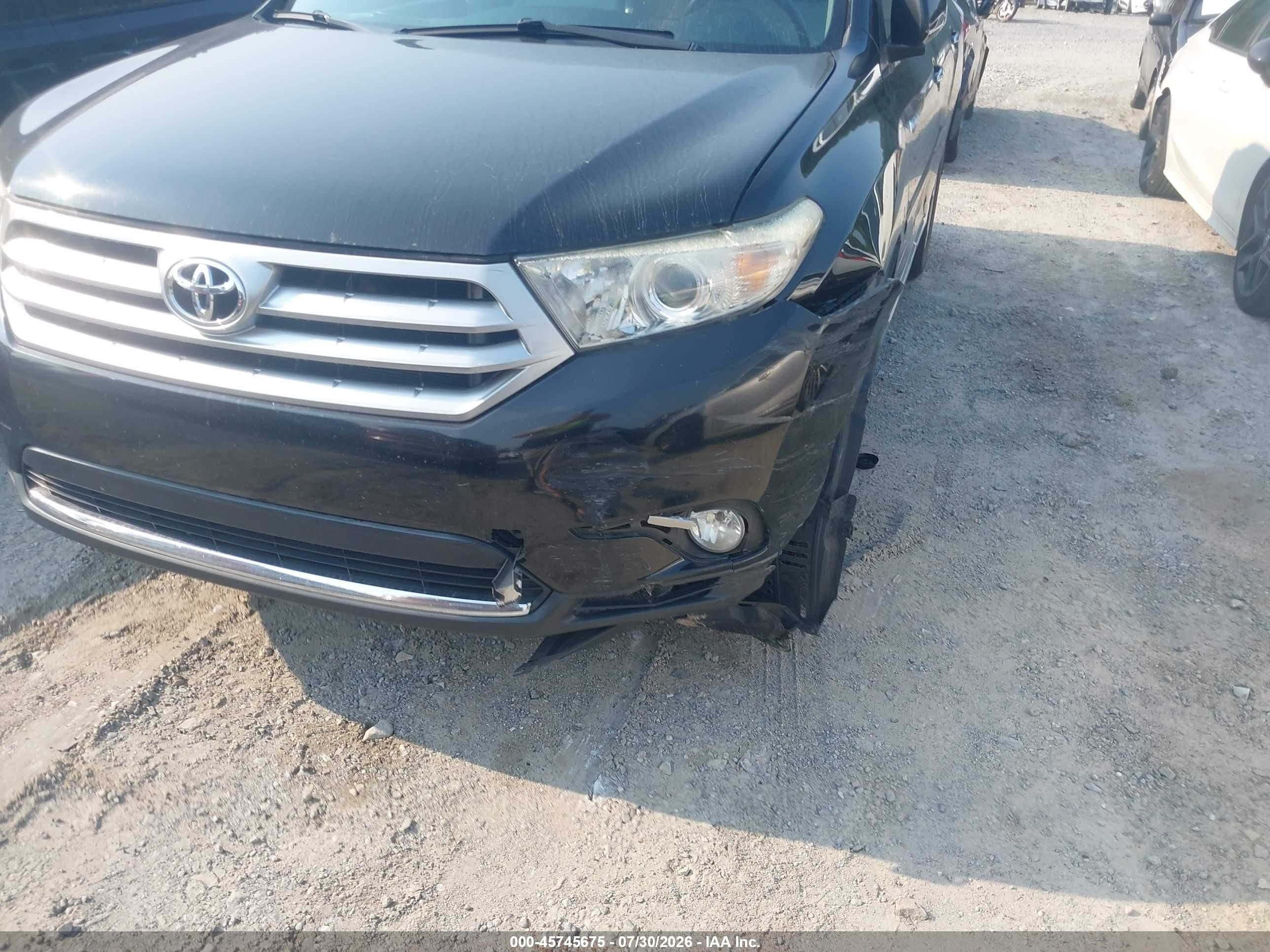 2011 Toyota Highlander Limited V6 Black vin: 5TDDK3EH5BS064515