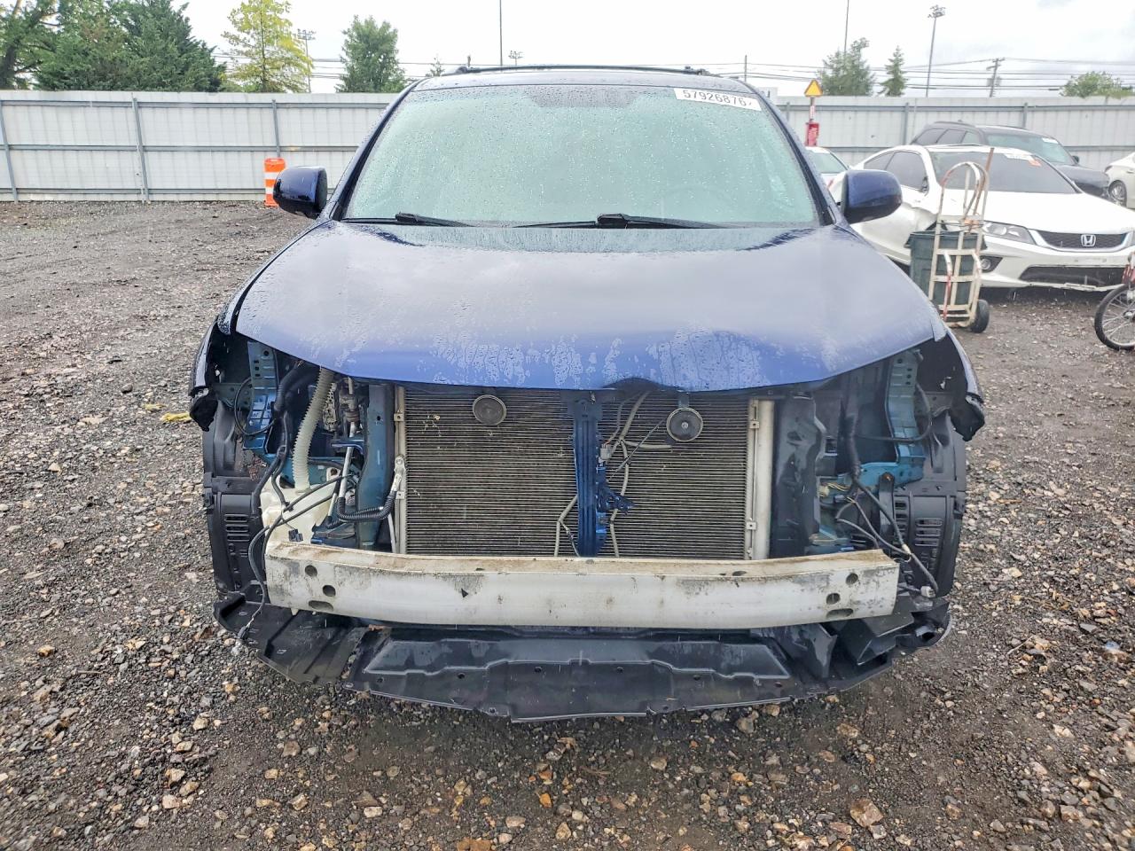 2011 Toyota Highlander Limited Blue vin: 5TDDK3EH5BS074011