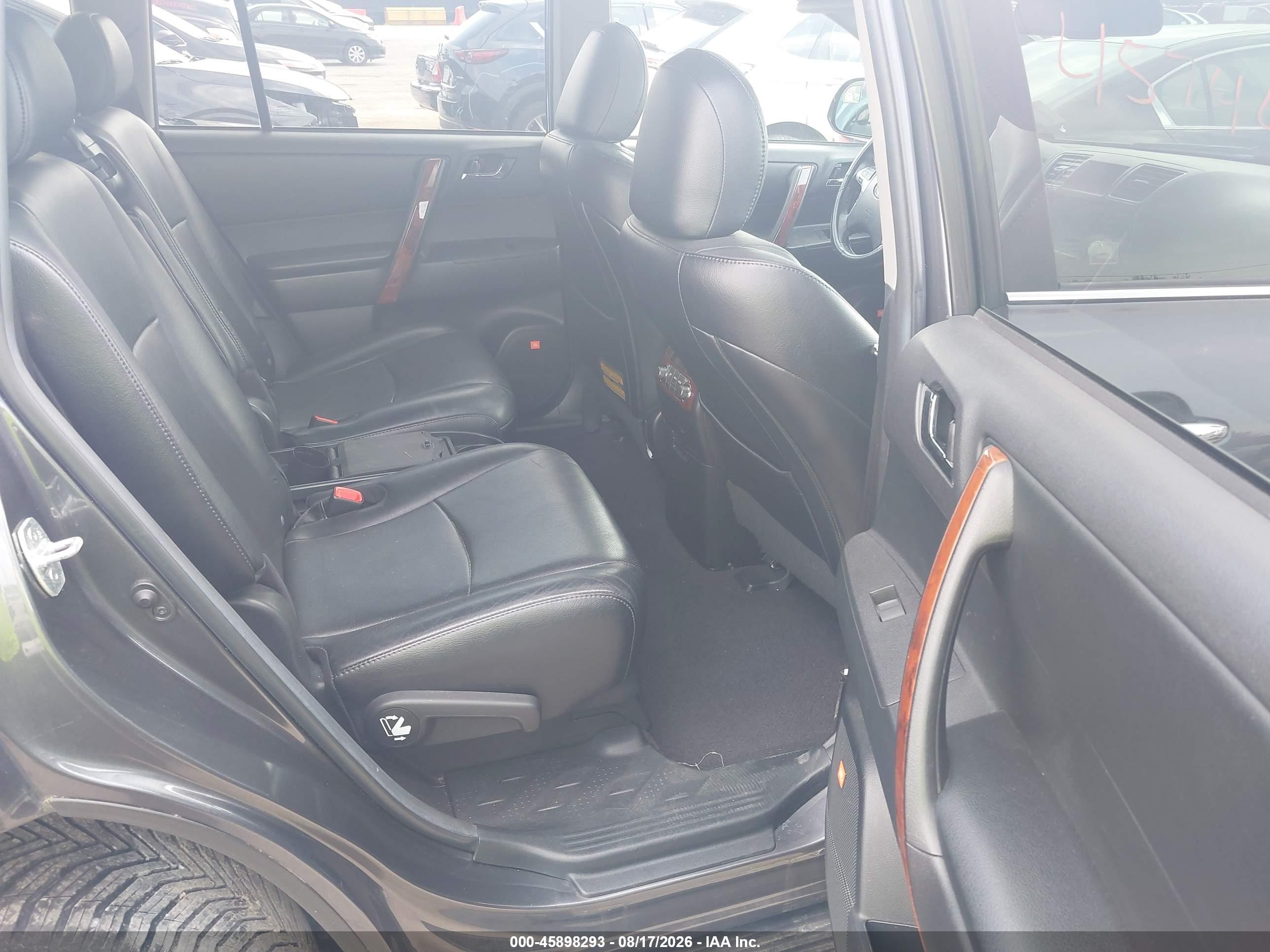 2012 Toyota Highlander Limited V6 Серый vin: 5TDDK3EH5CS093532