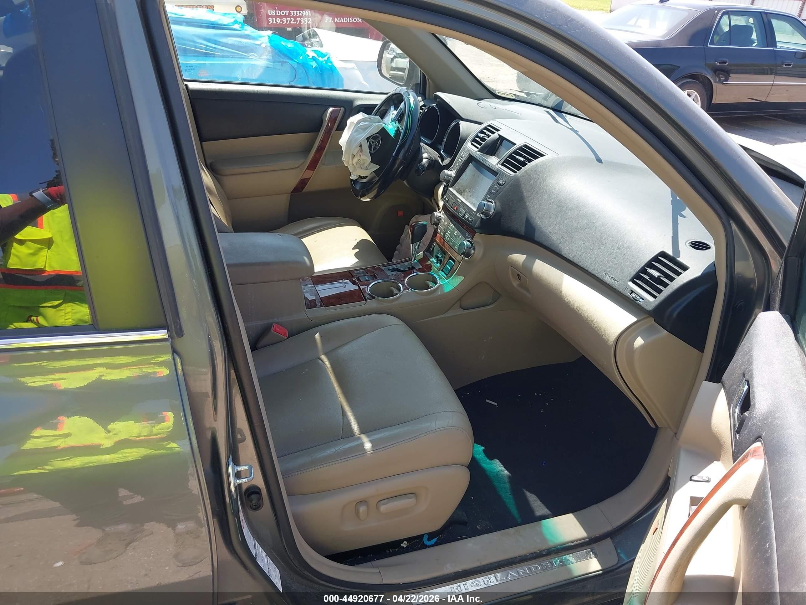 2012 Toyota Highlander Limited V6 Gray vin: 5TDDK3EH5CS141983