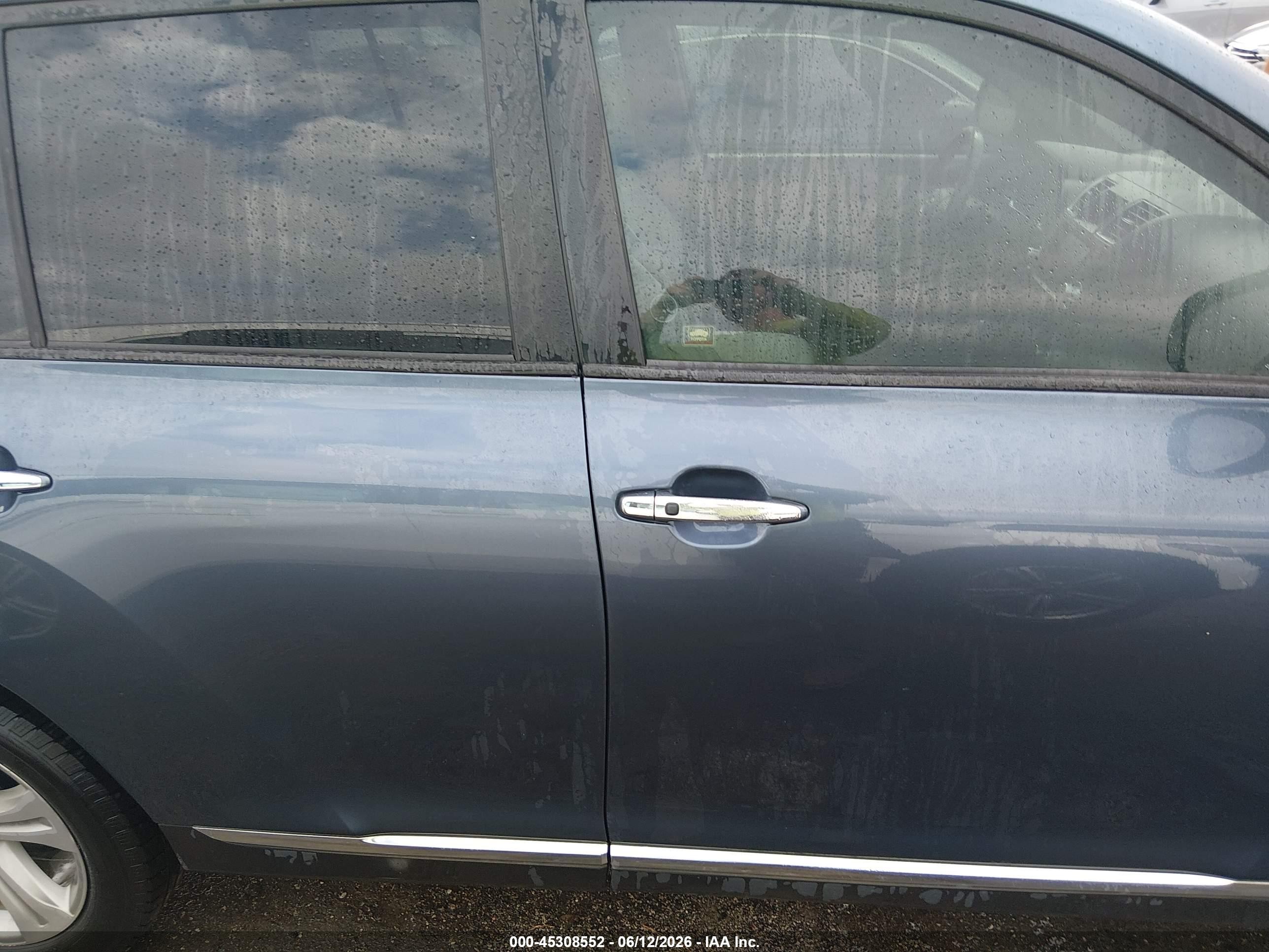 2012 Toyota Highlander Limited V6 Blue vin: 5TDDK3EH5CS145029